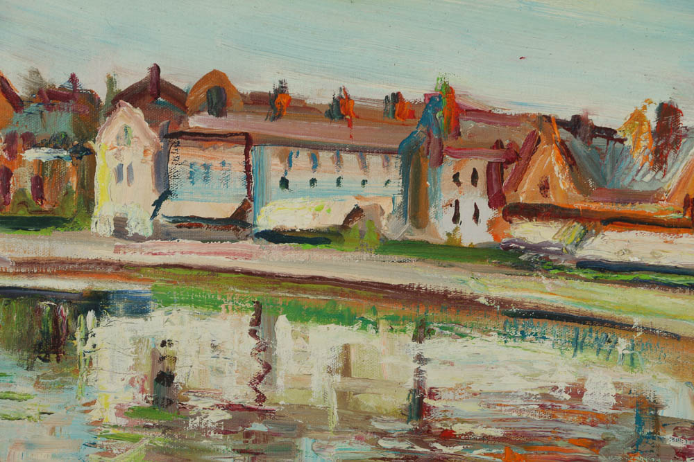 Two 20th Century Oil Paintings