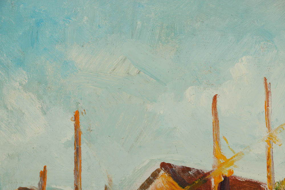 Two 20th Century Oil Paintings