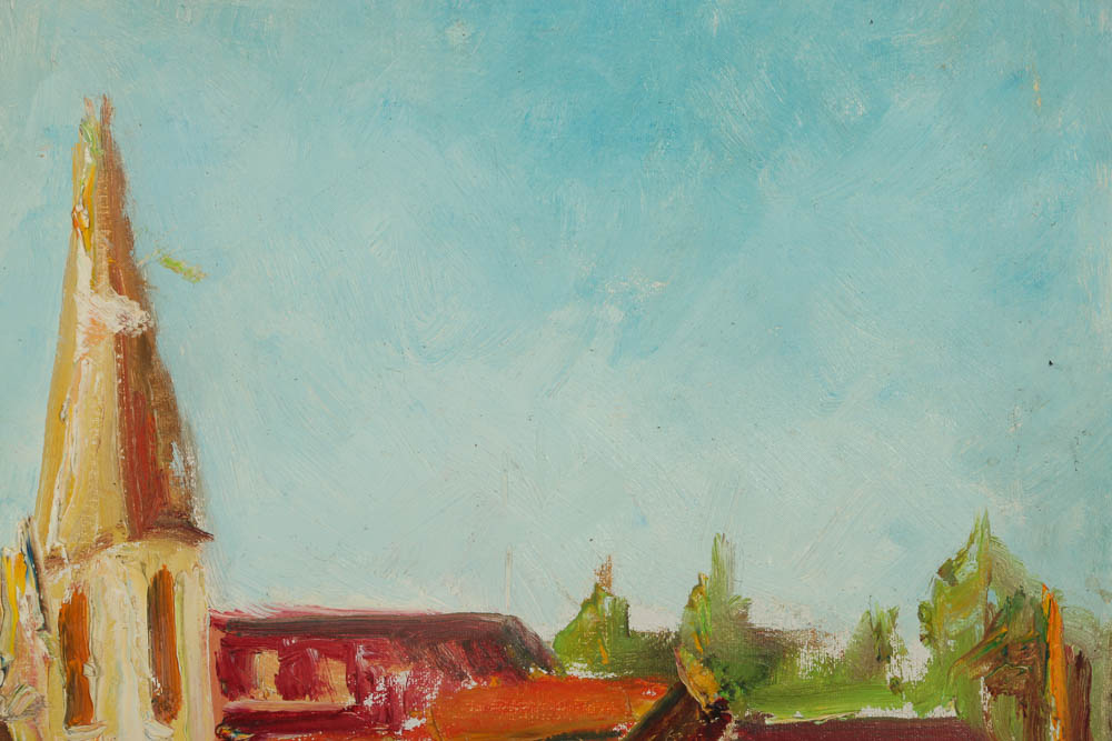 Two 20th Century Oil Paintings