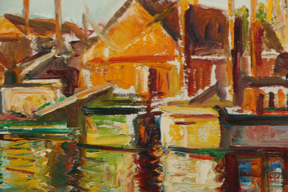 Two 20th Century Oil Paintings