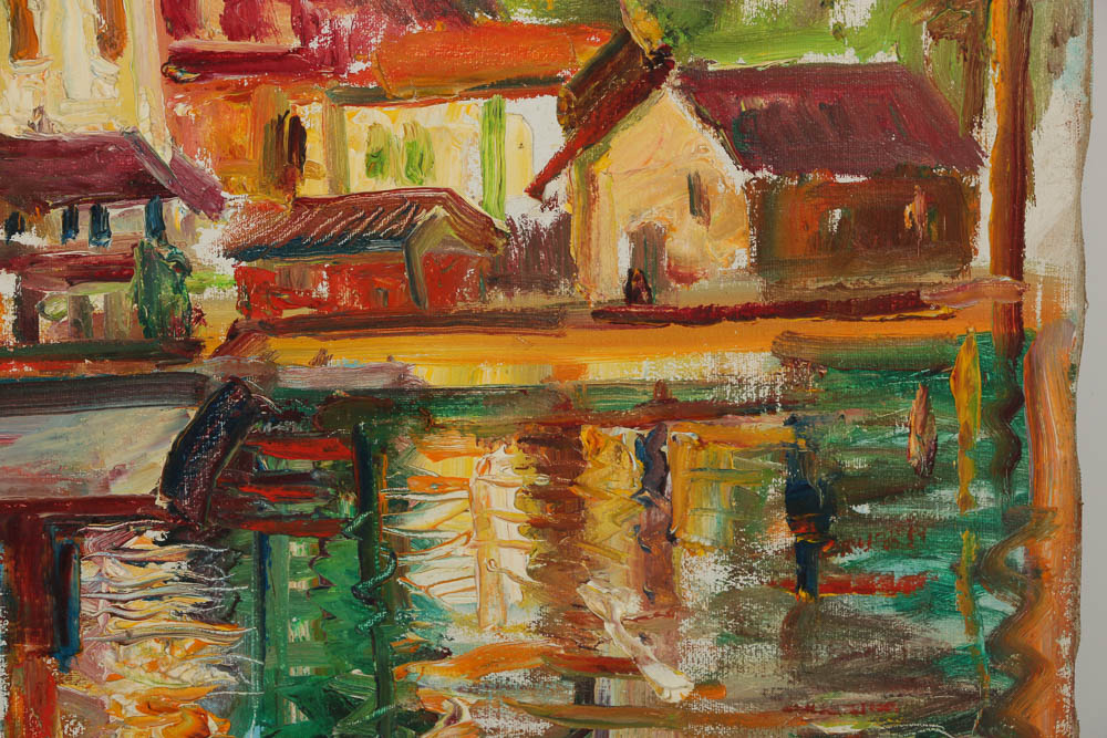 Two 20th Century Oil Paintings