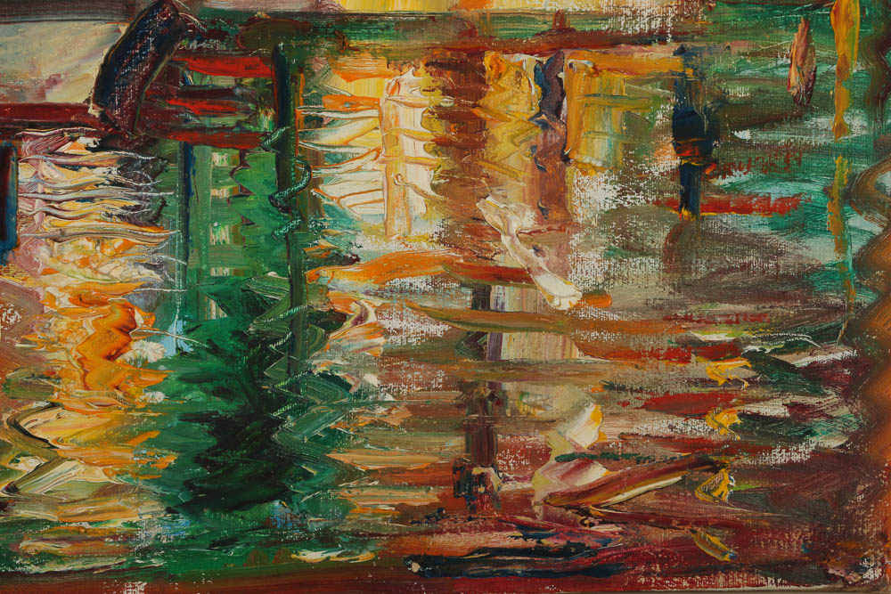 Two 20th Century Oil Paintings