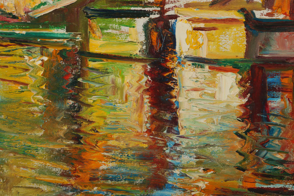 Two 20th Century Oil Paintings