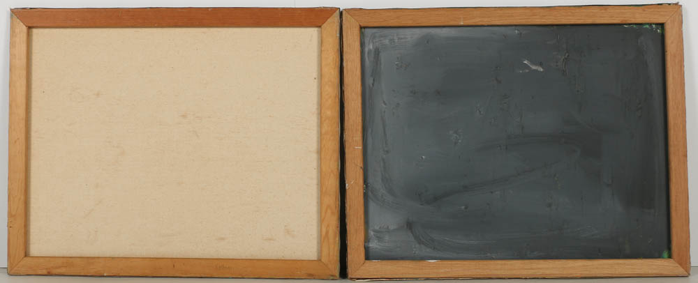 Two 20th Century Oil Paintings