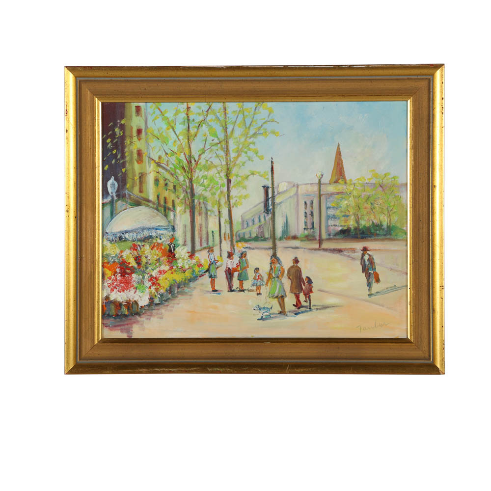 Kathryn Tauber Oil Painting