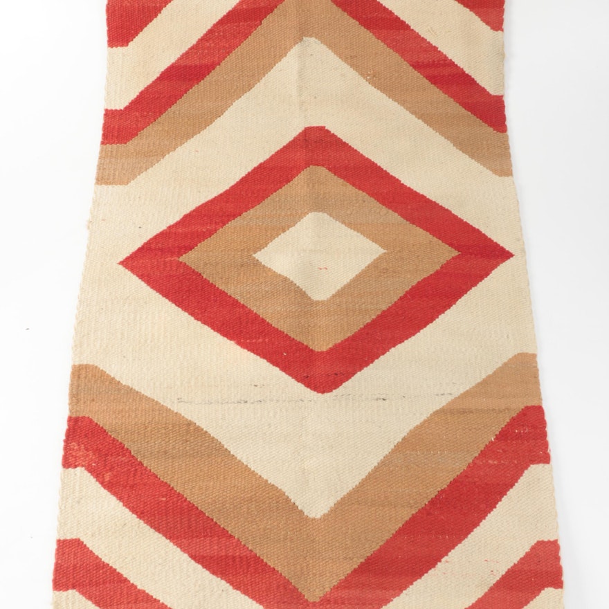 Handwoven Native American Style Accent Rug