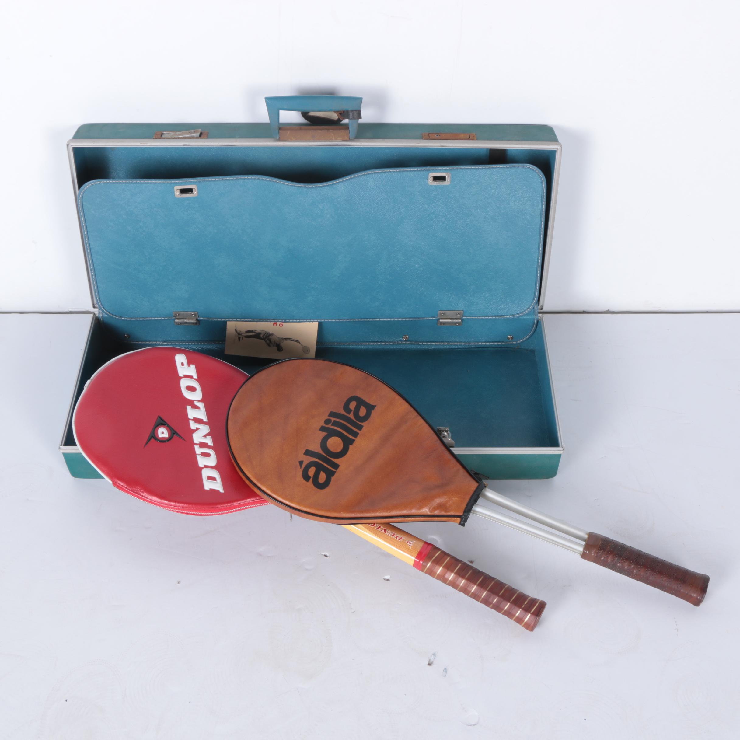 Tennis Rackets with Protective Carrying Case