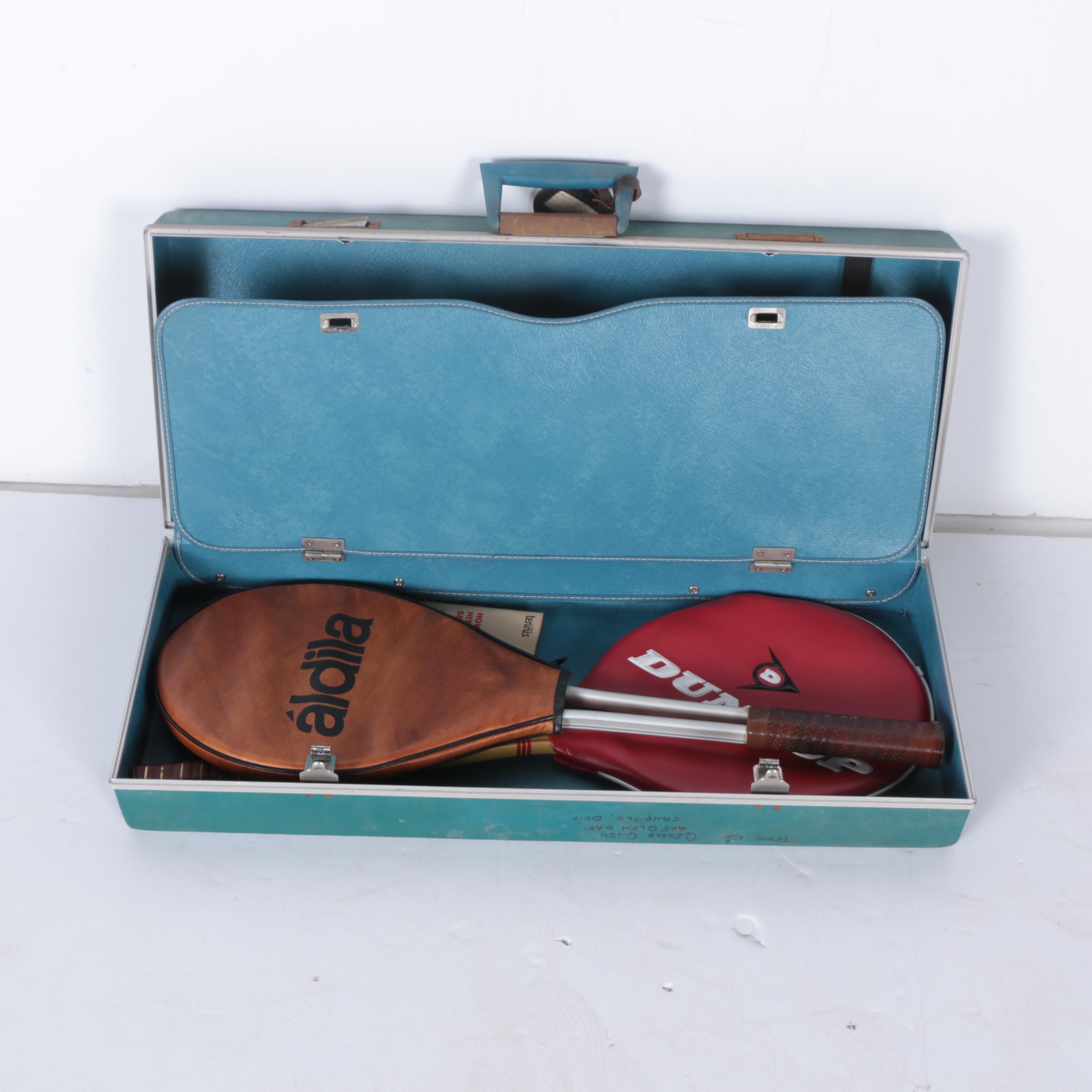 Tennis Rackets with Protective Carrying Case
