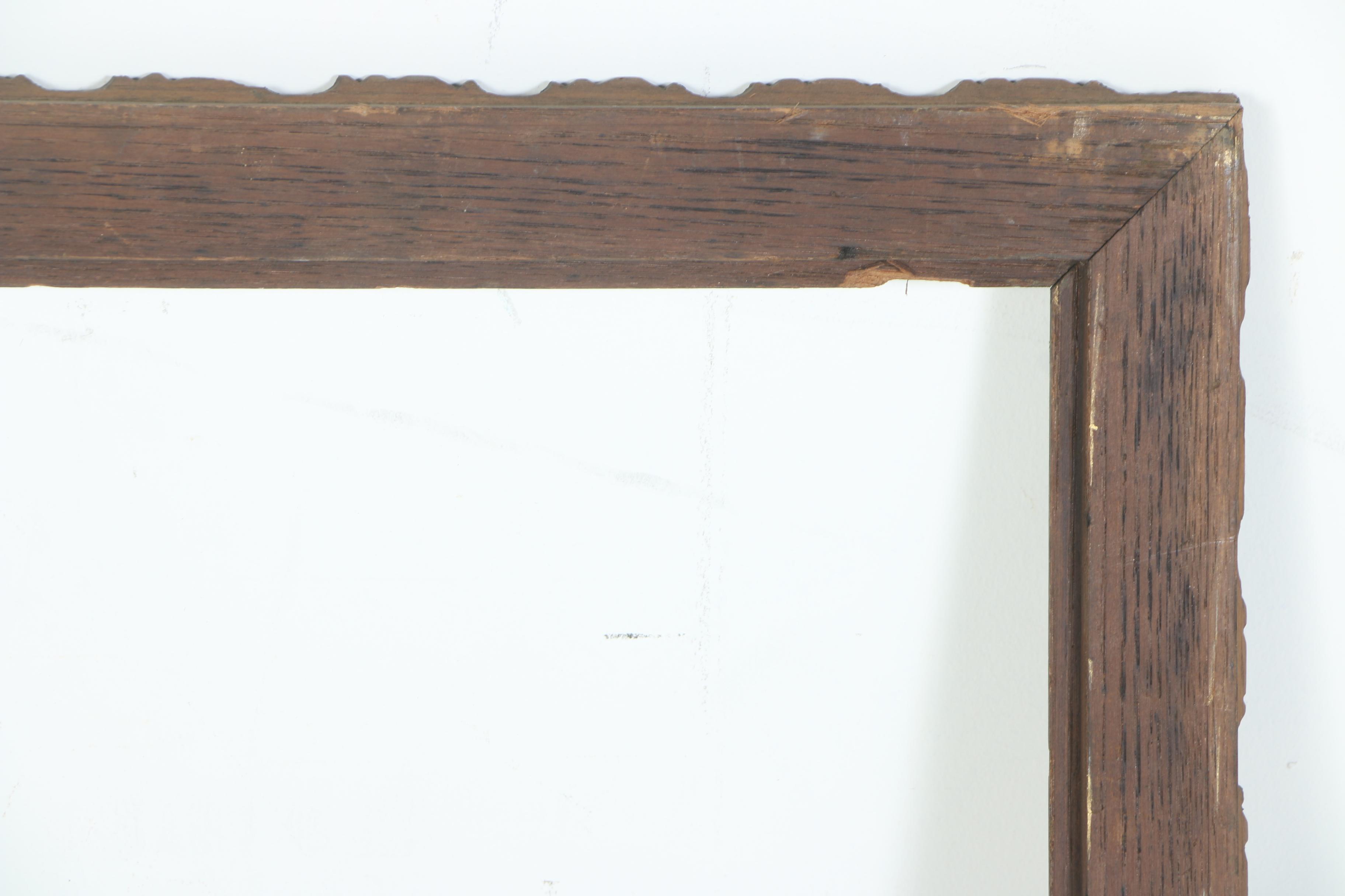 Eight Wooden Picture Frames and Wooden Sign