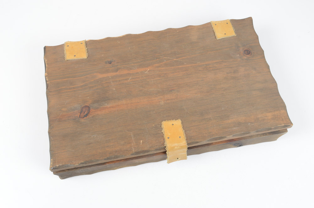 Vintage Cast Metal Chess Set