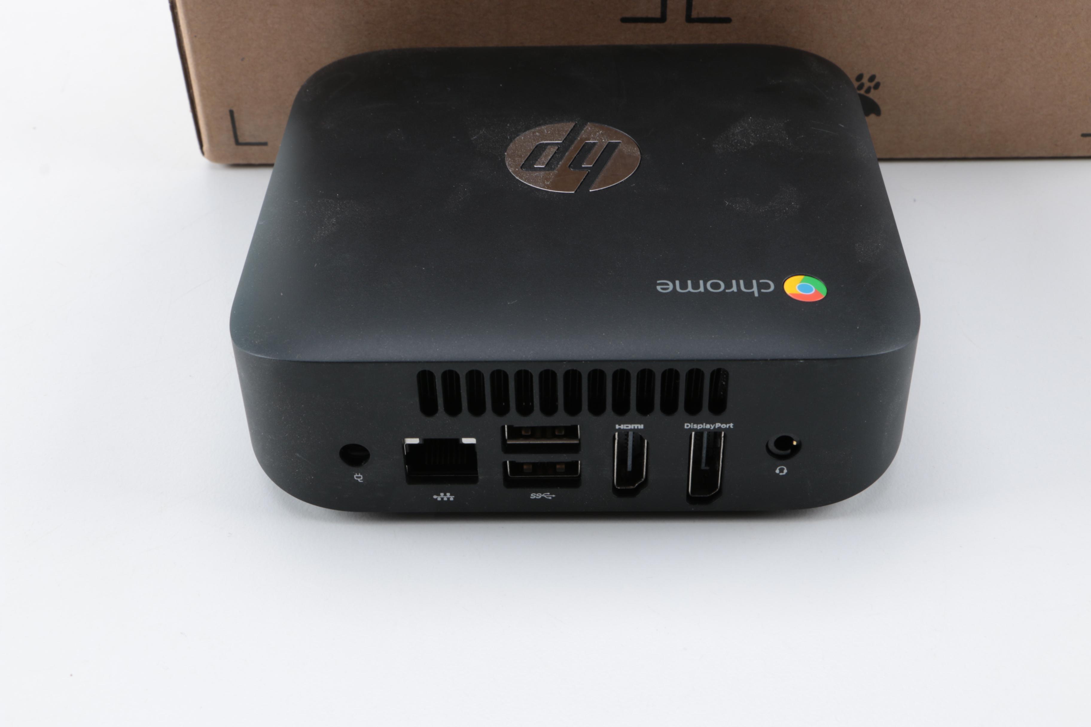 HP Chromebox with Logitech Wireless Multimedia Keyboard