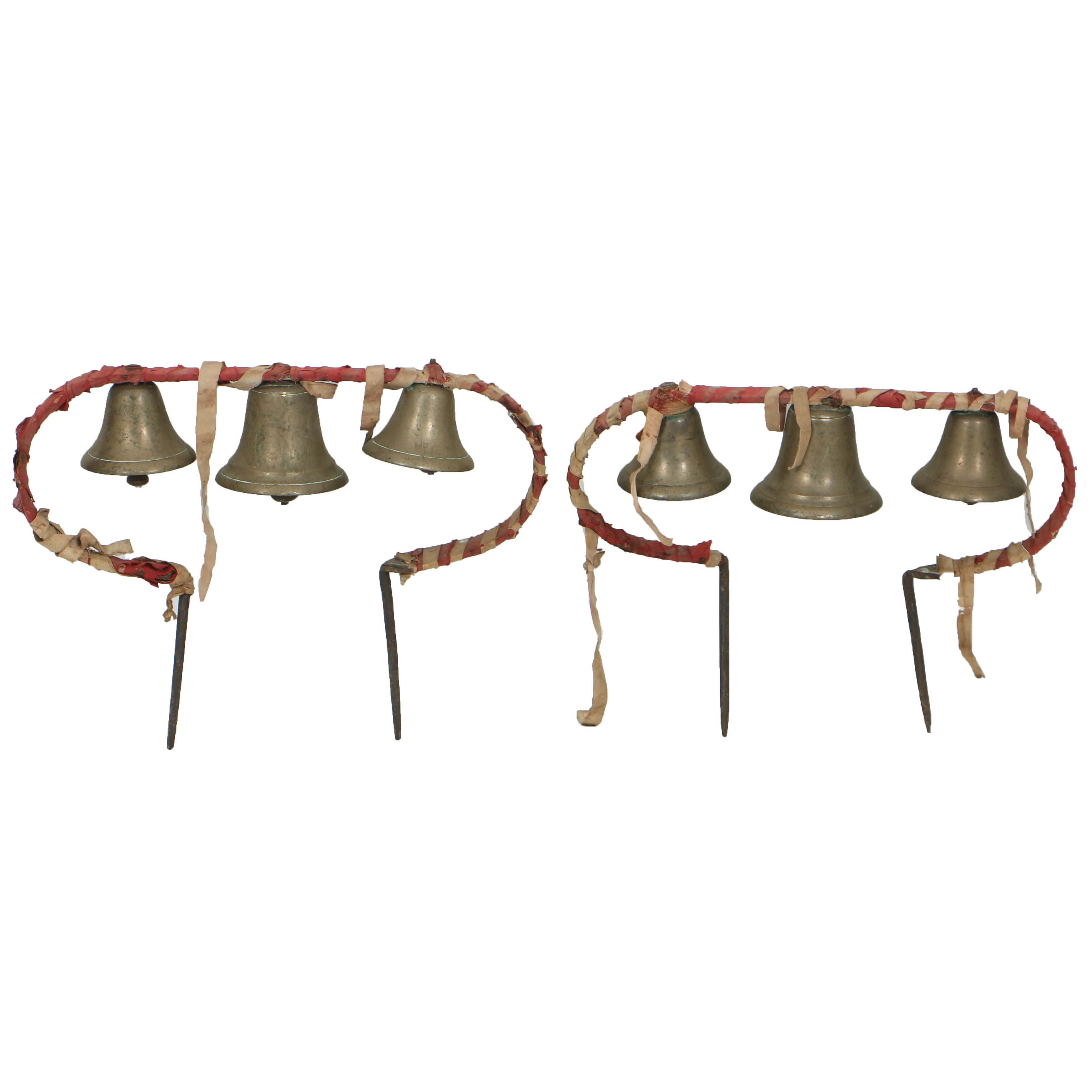 Two Hame or Conestoga Bells for Horses