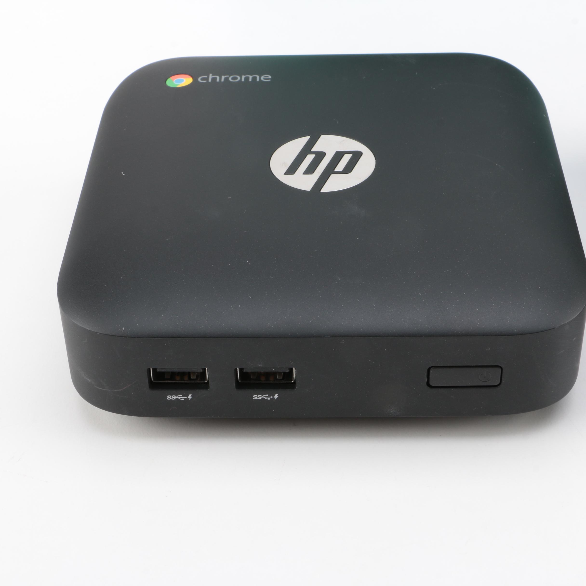 HP Chromebox with Logitech Wireless Multimedia Keyboard