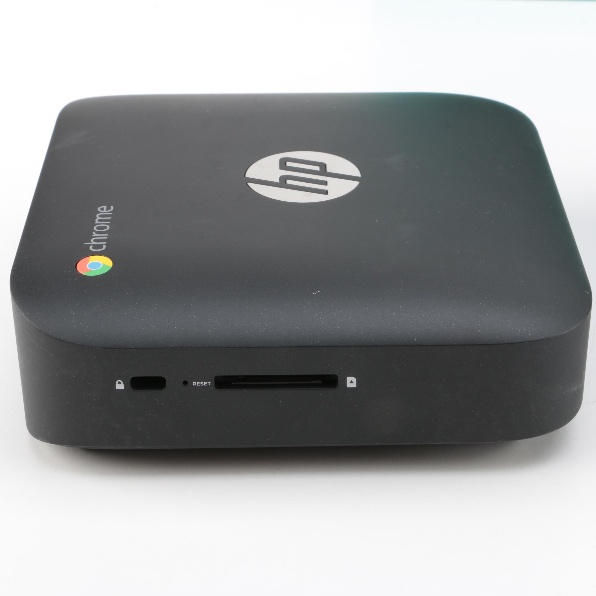 HP Chromebox with Logitech Wireless Multimedia Keyboard
