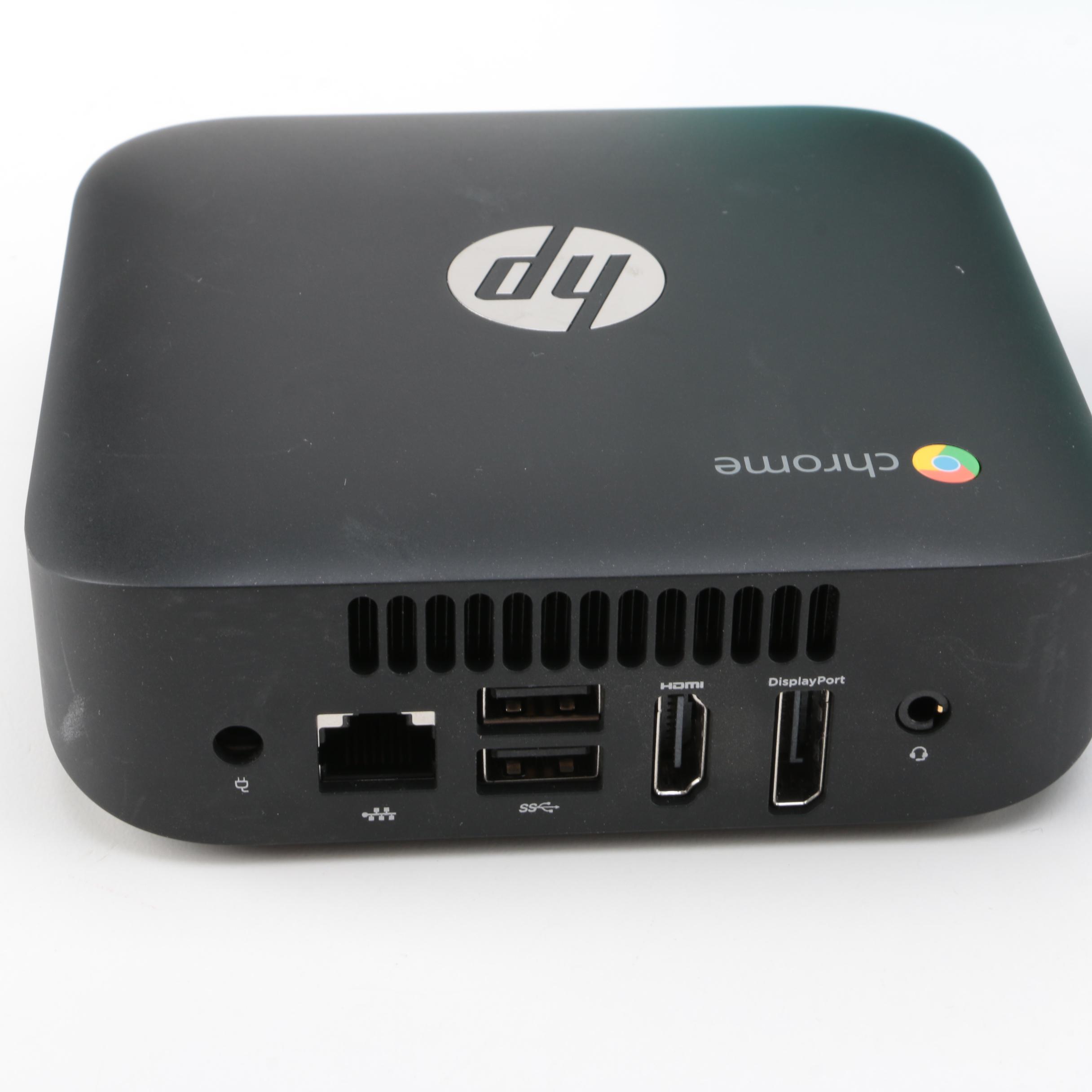 HP Chromebox with Logitech Wireless Multimedia Keyboard