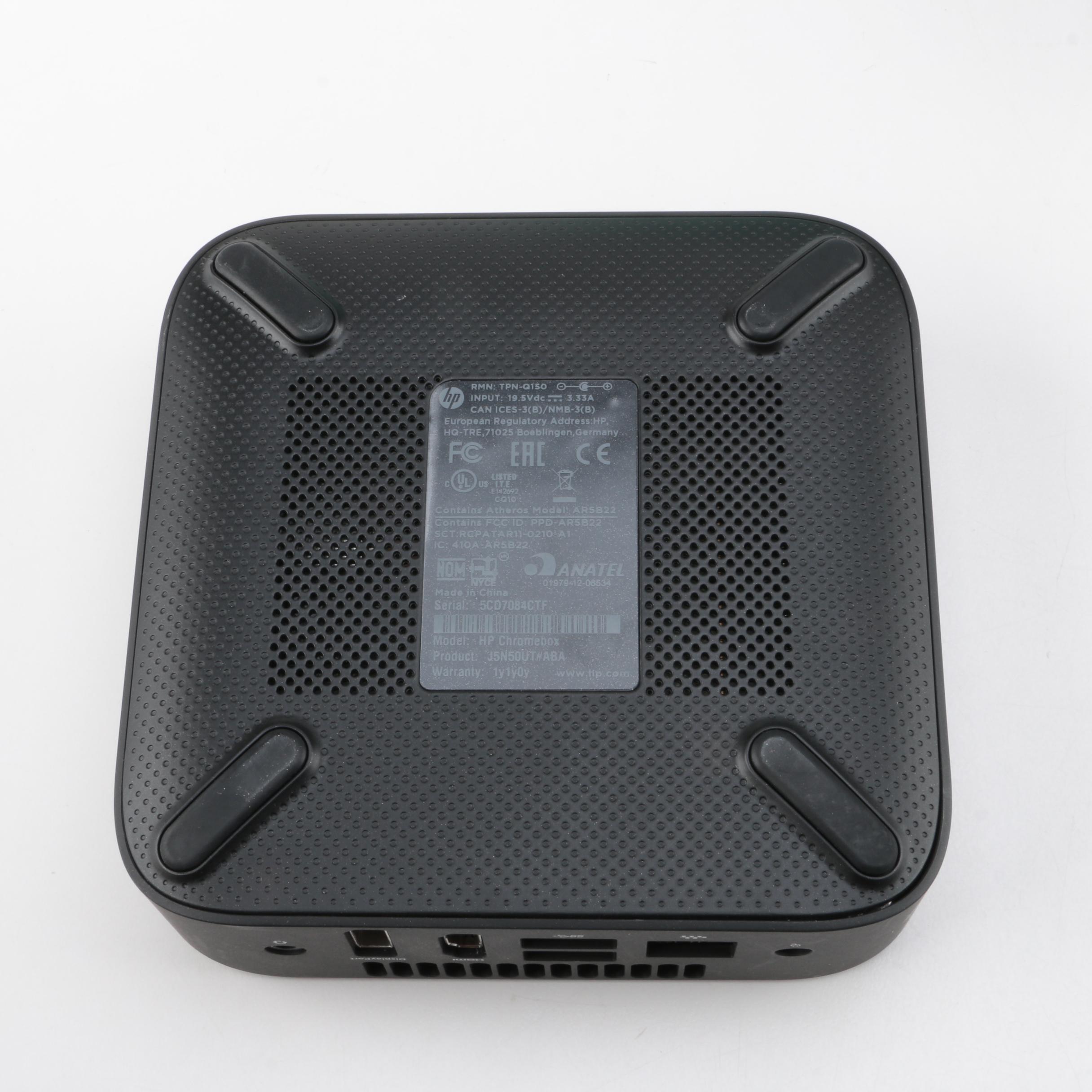 HP Chromebox with Logitech Wireless Multimedia Keyboard