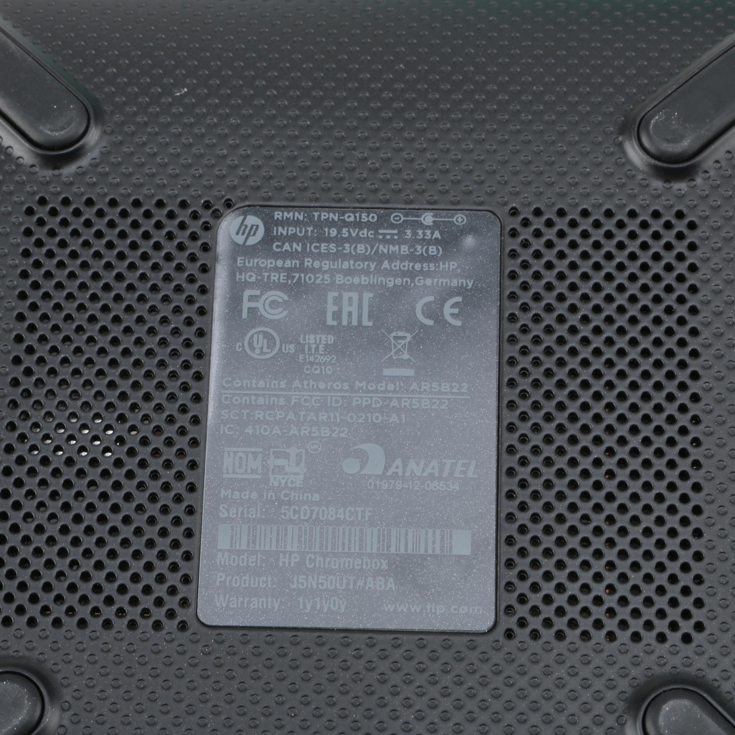 HP Chromebox with Logitech Wireless Multimedia Keyboard