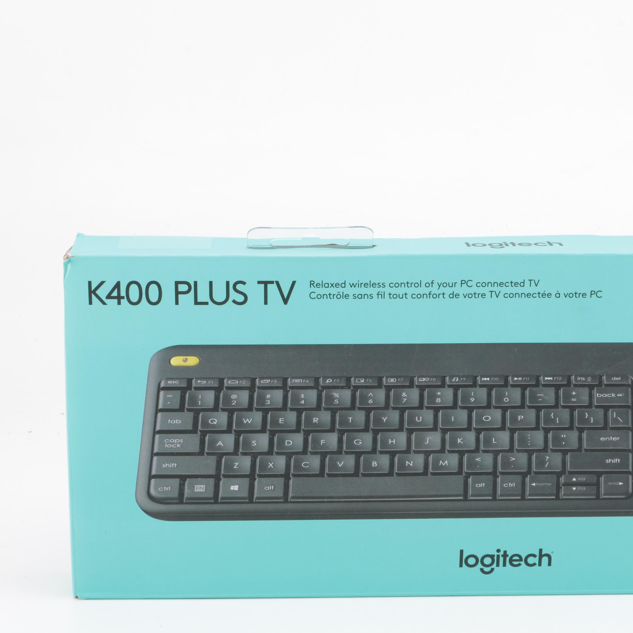 HP Chromebox with Logitech Wireless Multimedia Keyboard