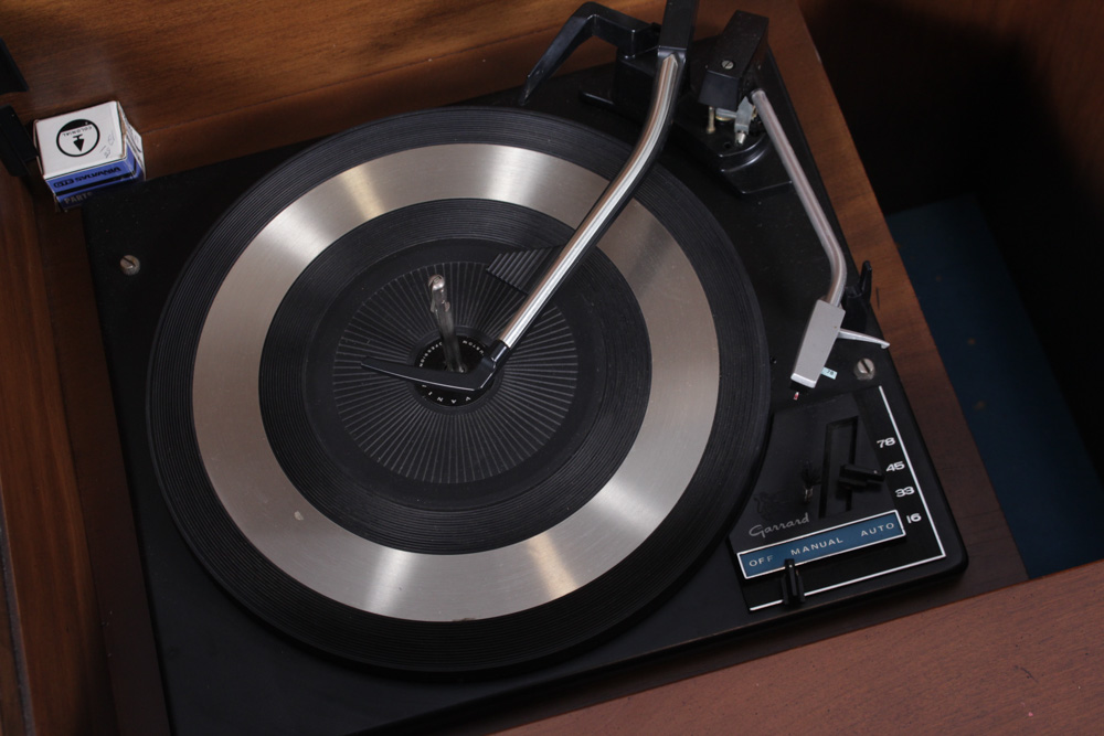 Vintage Sylvania Turntable Console