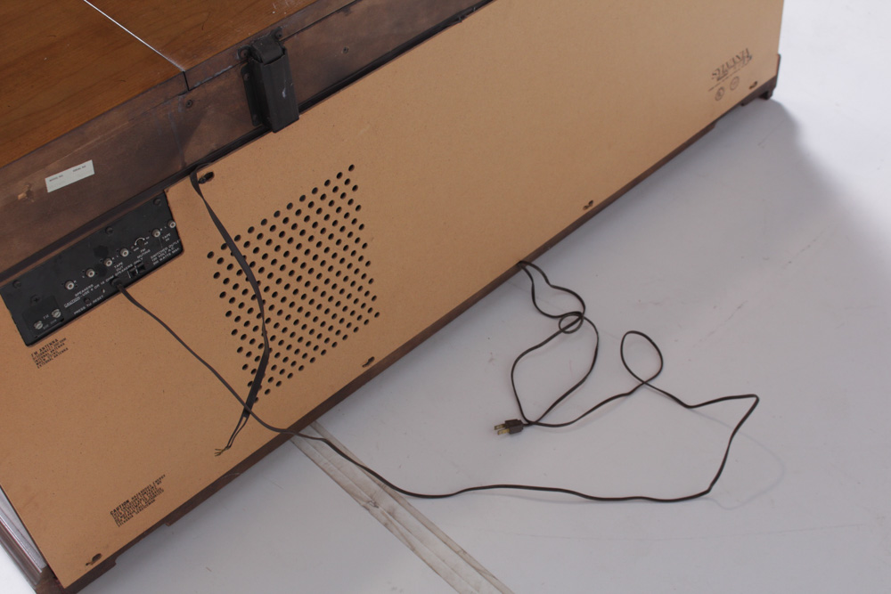 Vintage Sylvania Turntable Console