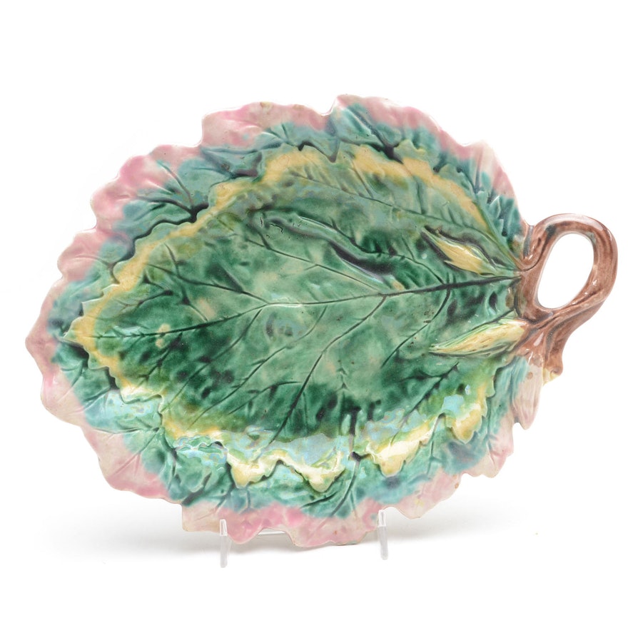 Griffen, Smith & Hill Majolica Dish