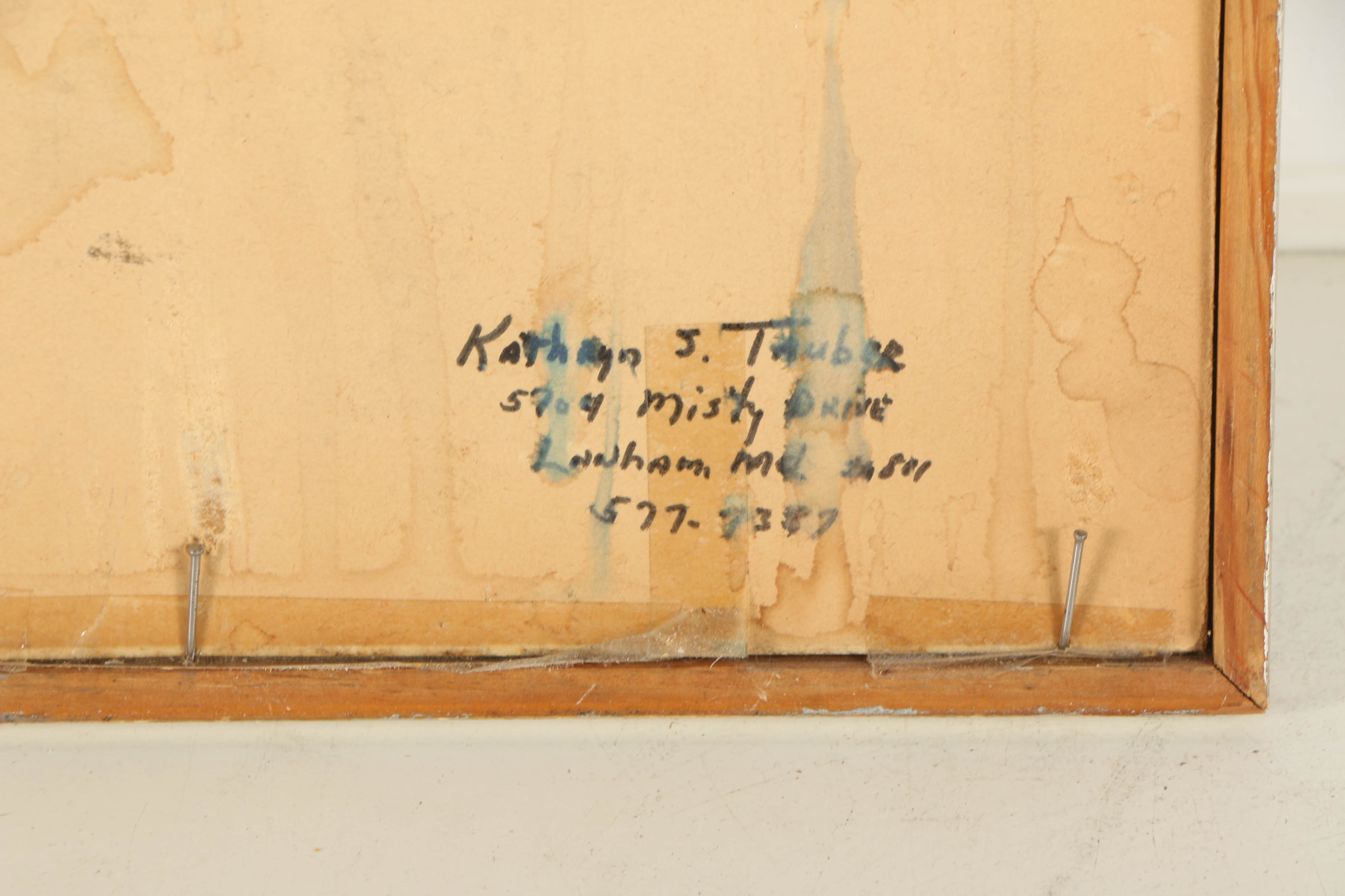 Kathryn Tauber Watercolor