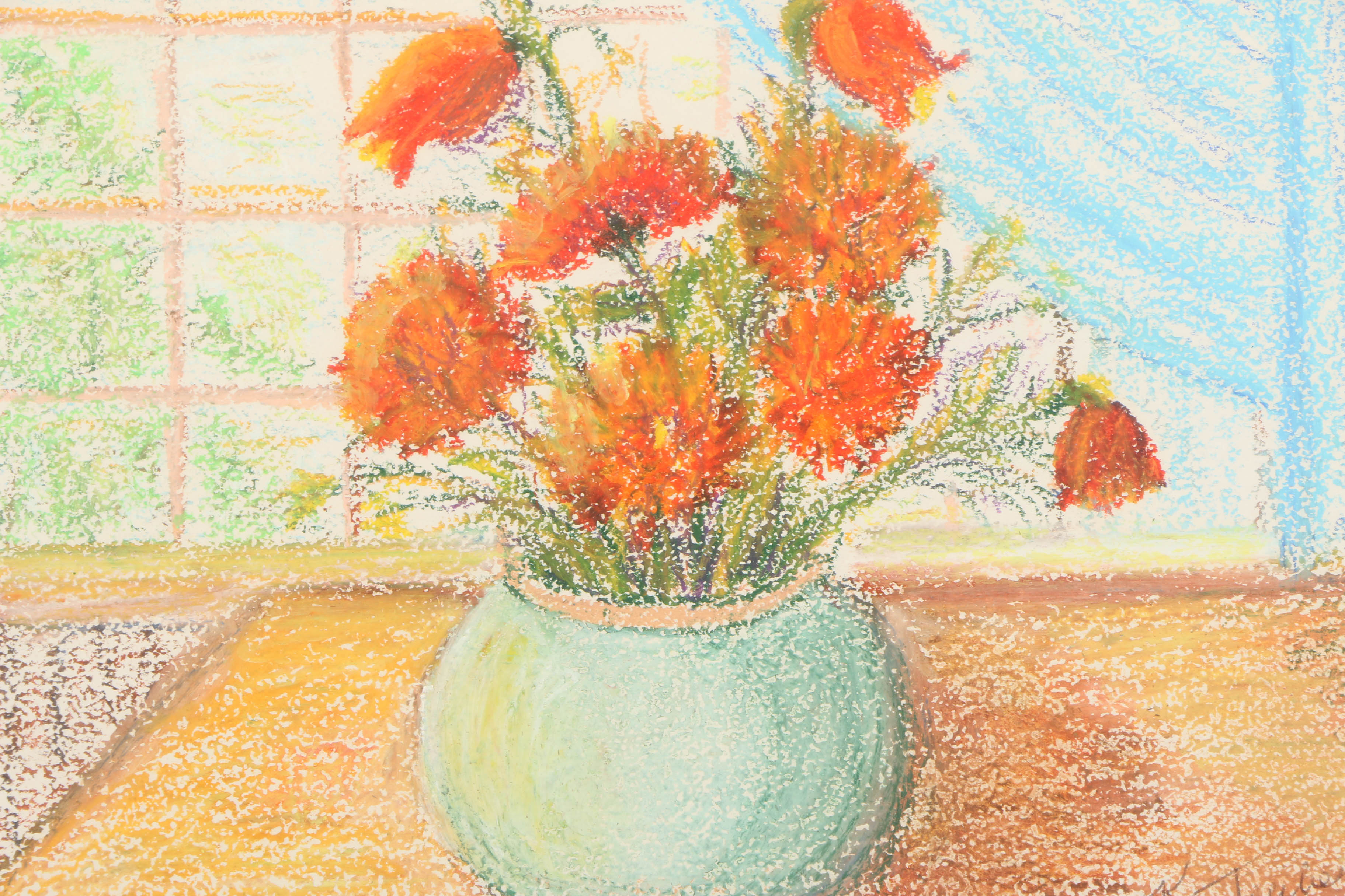 Kathryn Tauber Pastel Drawing