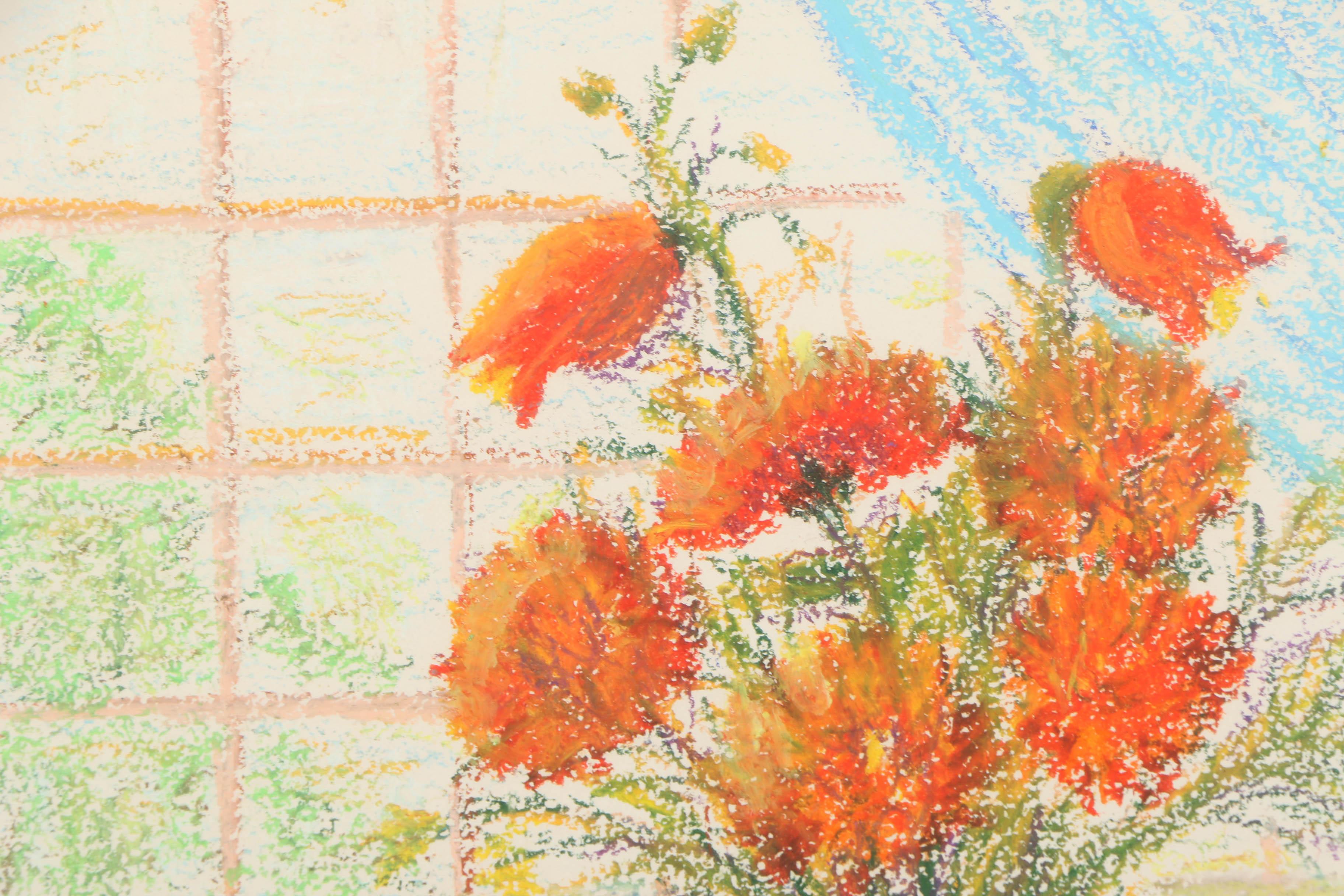 Kathryn Tauber Pastel Drawing