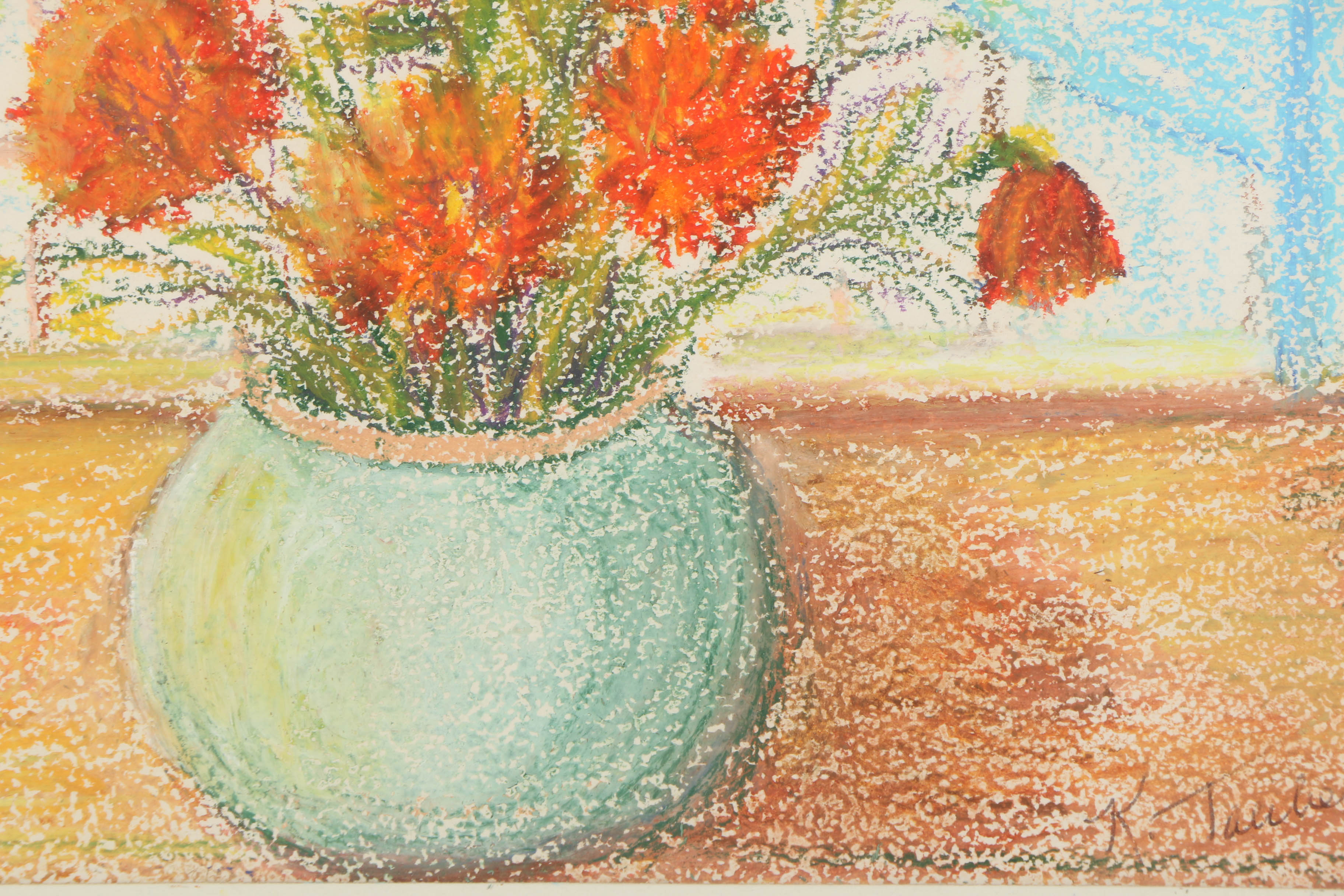 Kathryn Tauber Pastel Drawing