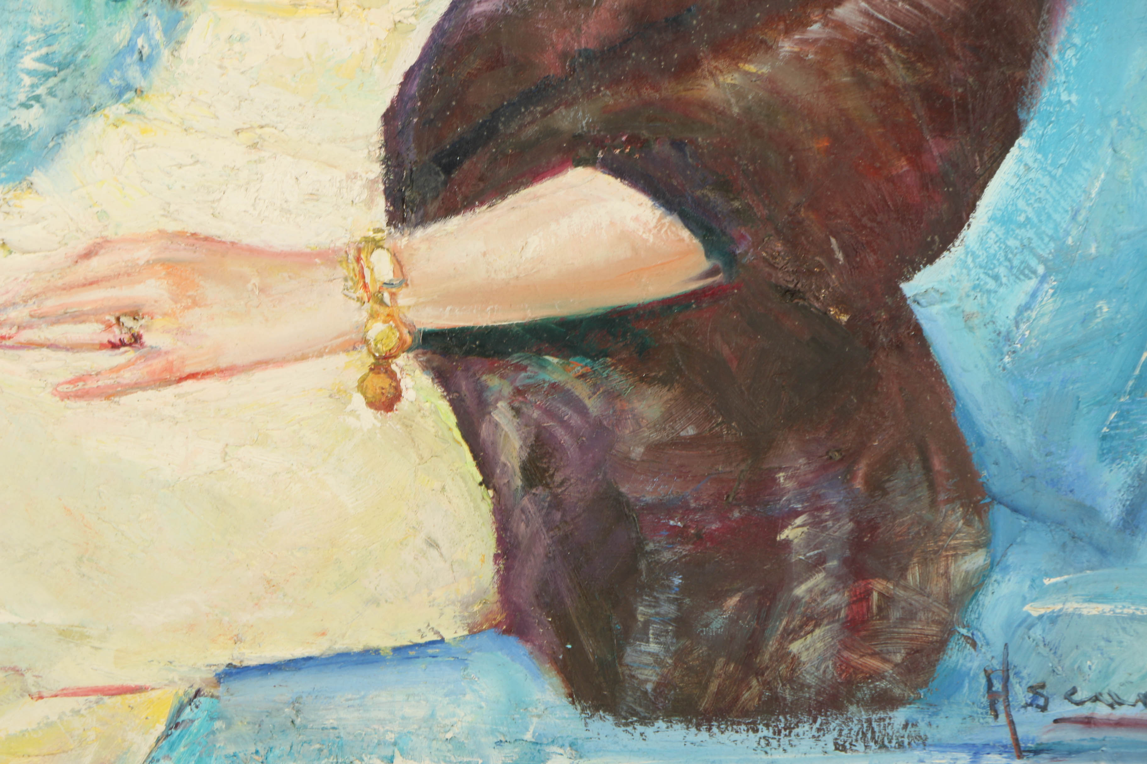 Fernando Ruiz de Ascarza Oil Painting