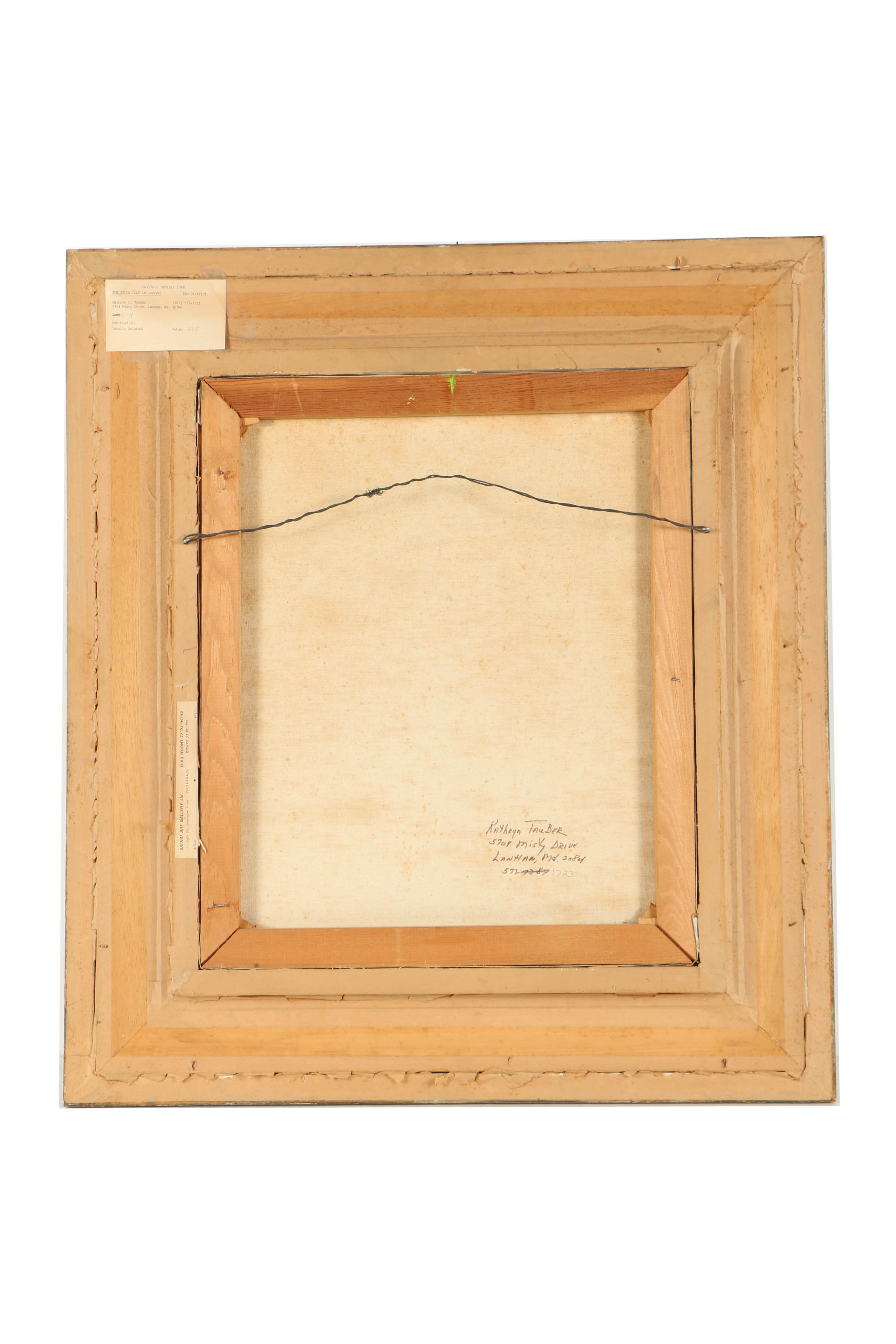 Kathryn Tauber Oil Painting