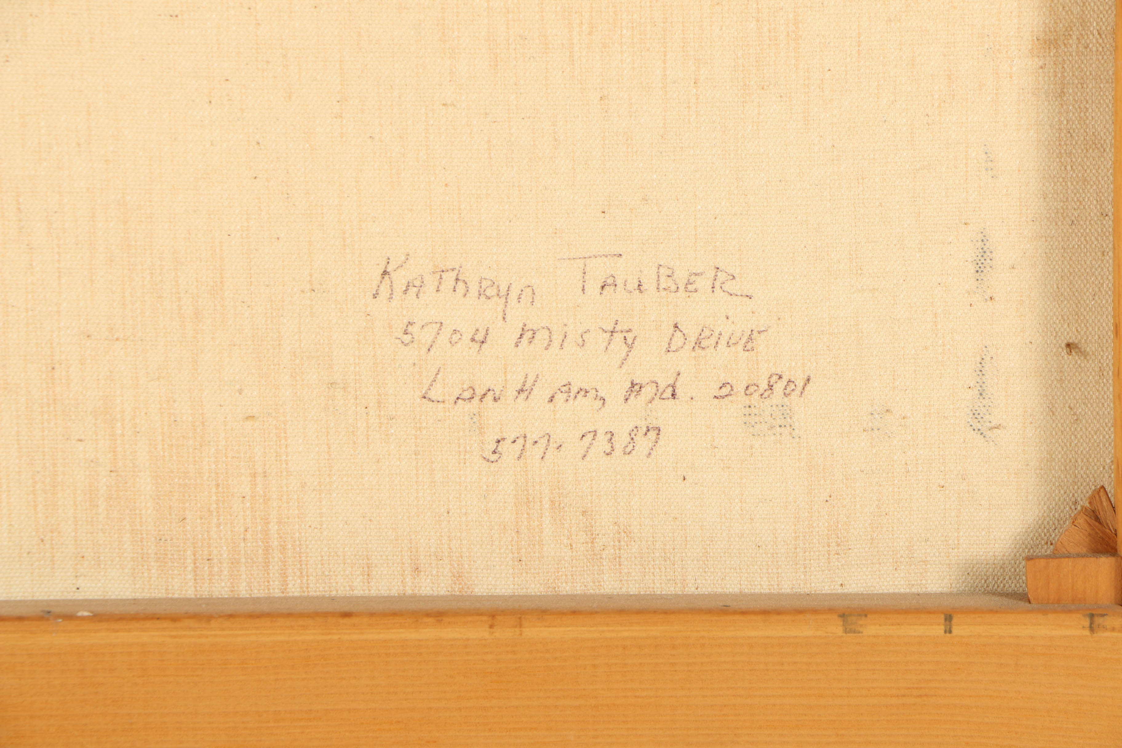 Kathryn Tauber Oil Painting