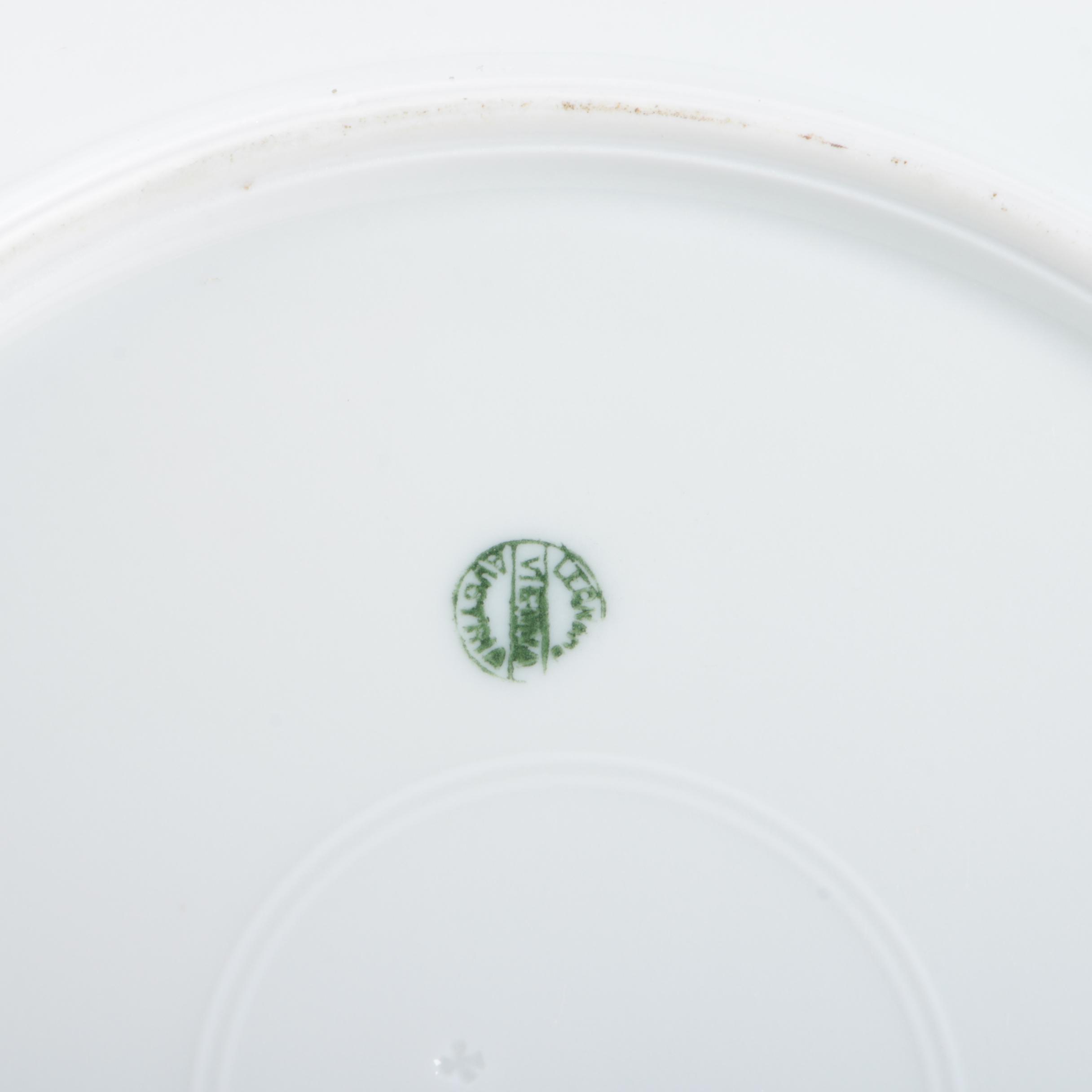 Vintage Leonard Vienna Porcelain Tableware