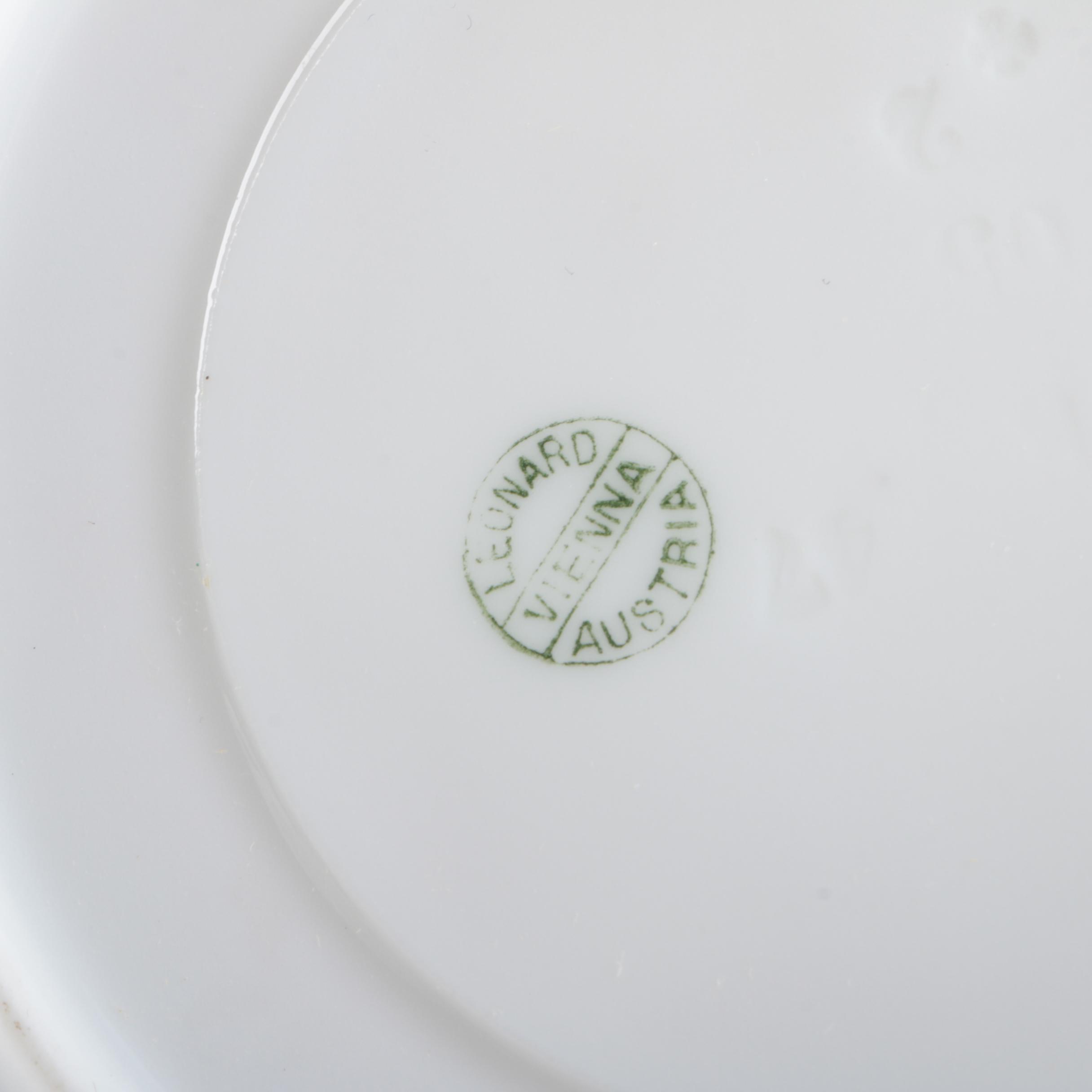 Vintage Leonard Vienna Porcelain Tableware