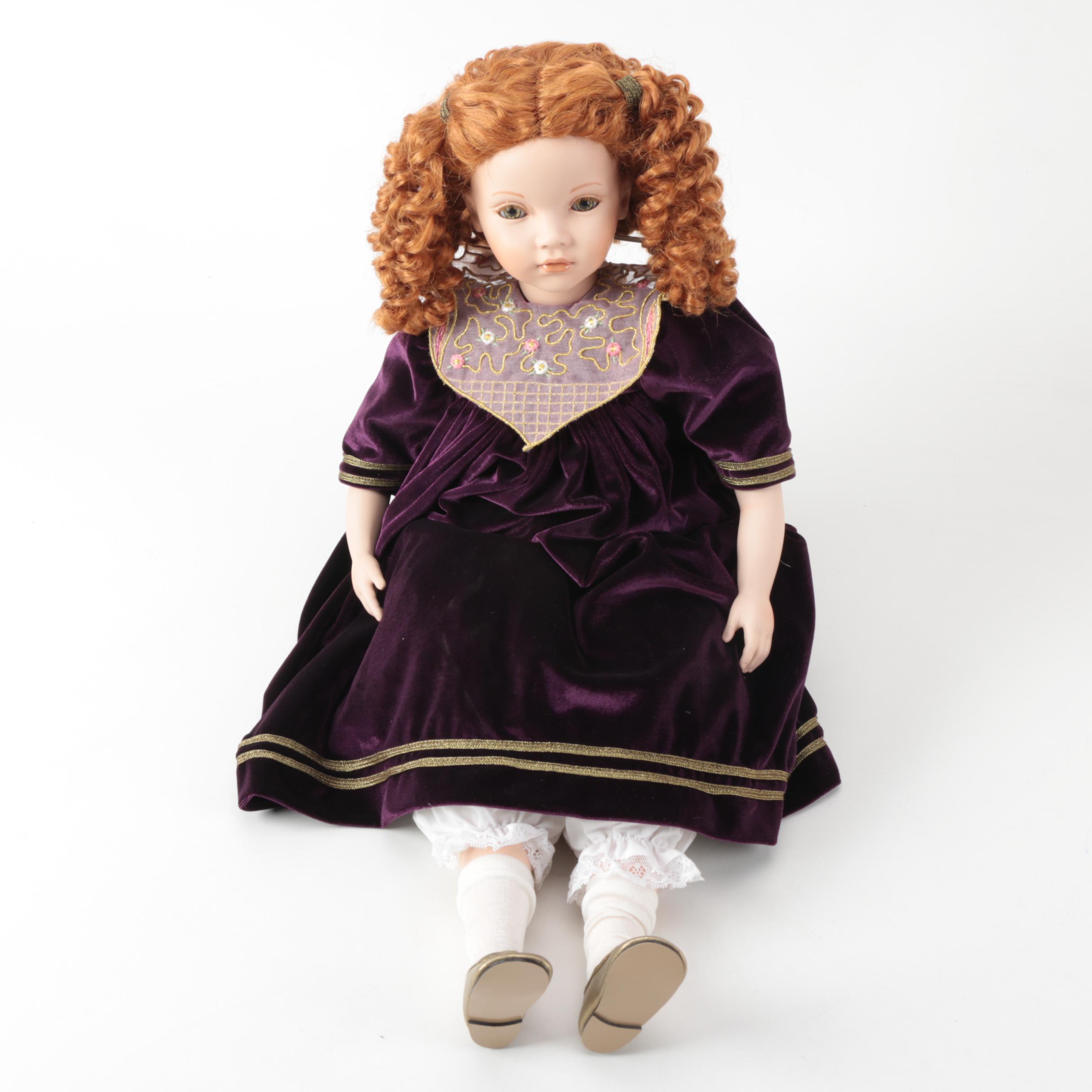 Pauline Bjoness Jacobsen "Inesse" Limited Edition Porcelain Doll