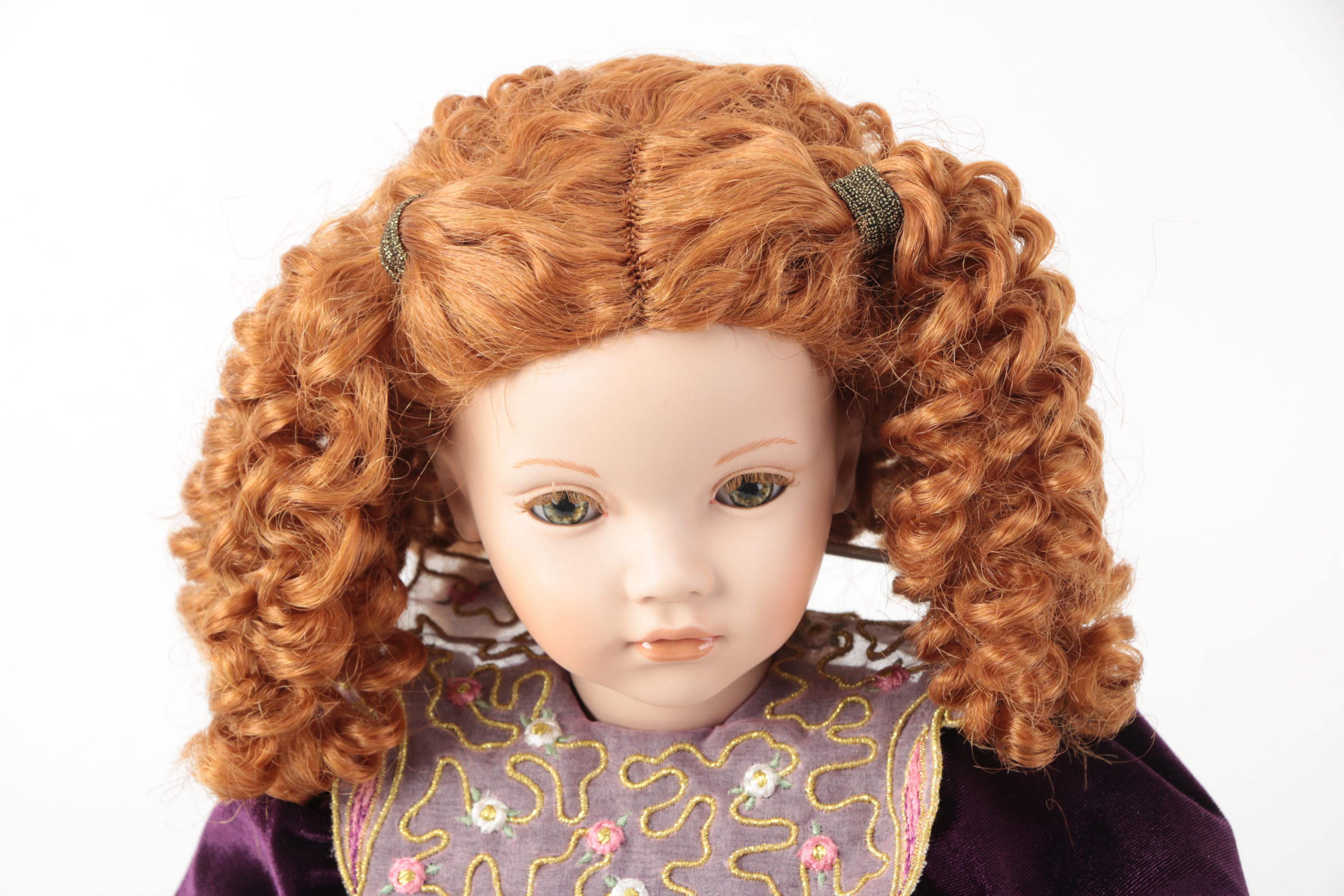 Pauline Bjoness Jacobsen "Inesse" Limited Edition Porcelain Doll