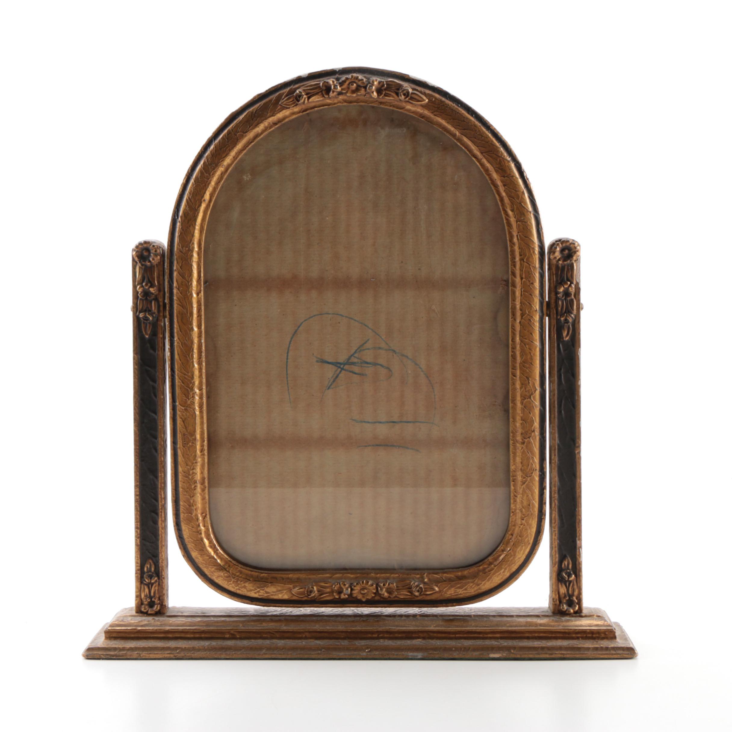 Floral Themed Wooden Table Top Frame