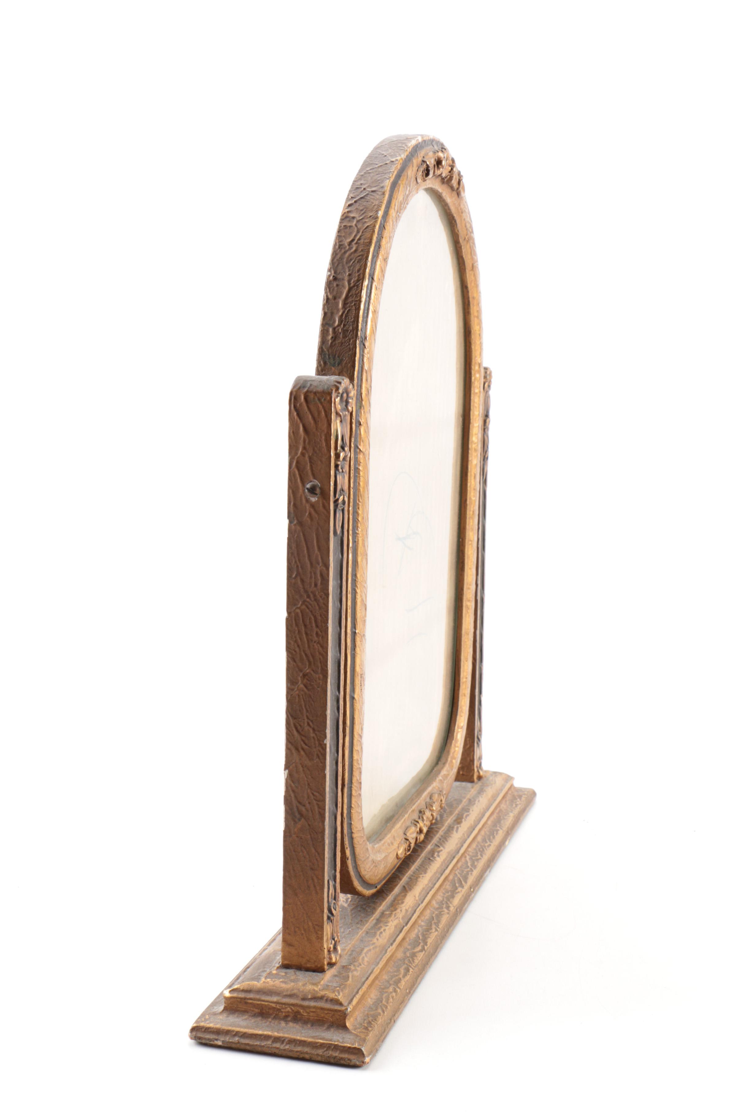 Floral Themed Wooden Table Top Frame