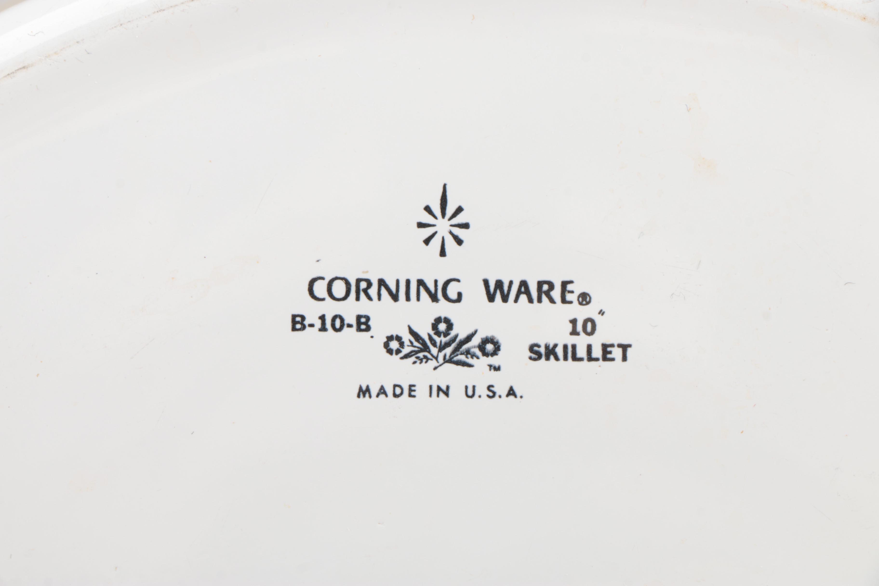 Vintage Corning Ware Including "Country Festival"