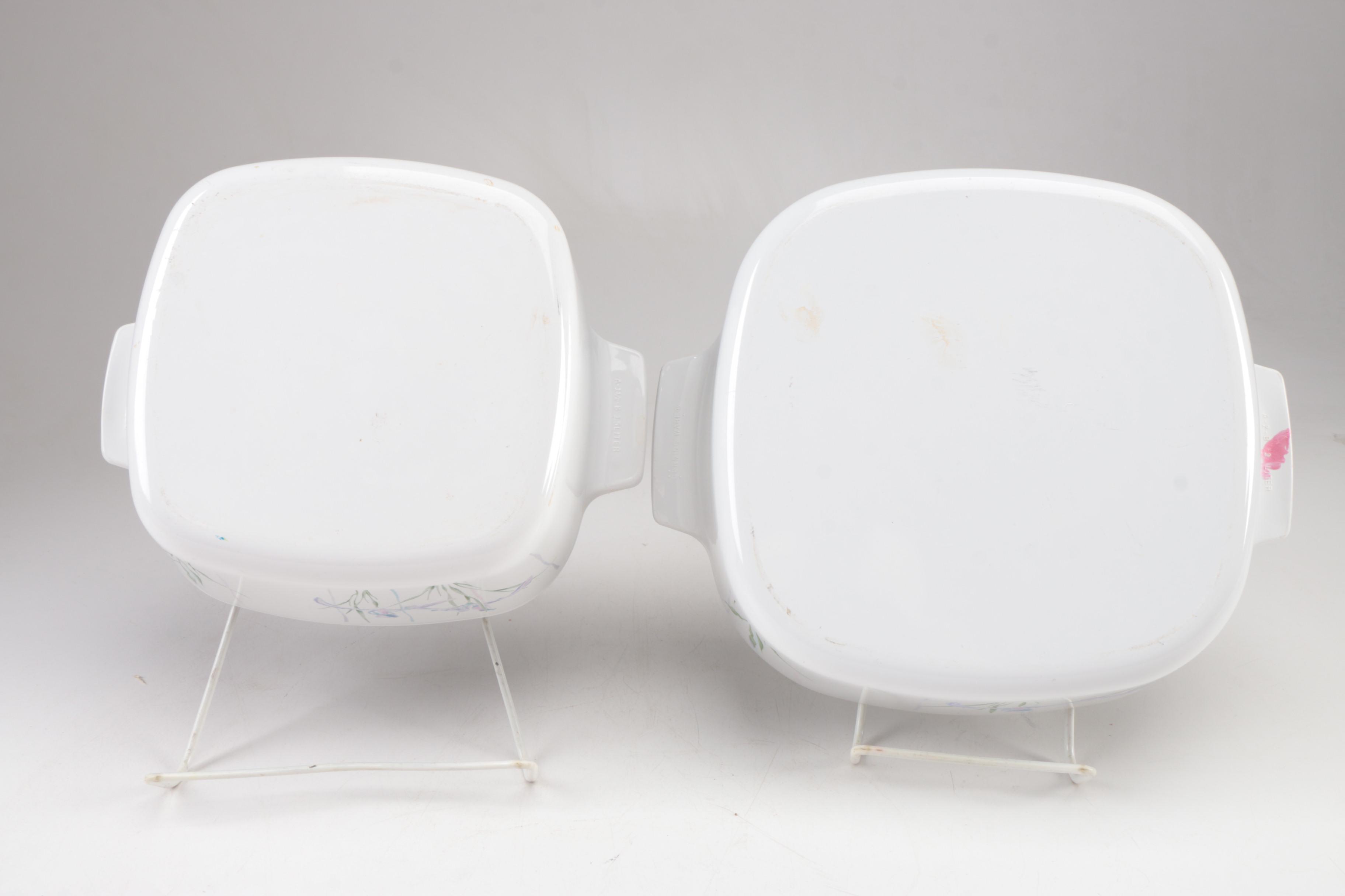 Vintage Corning Ware Including "Country Festival"