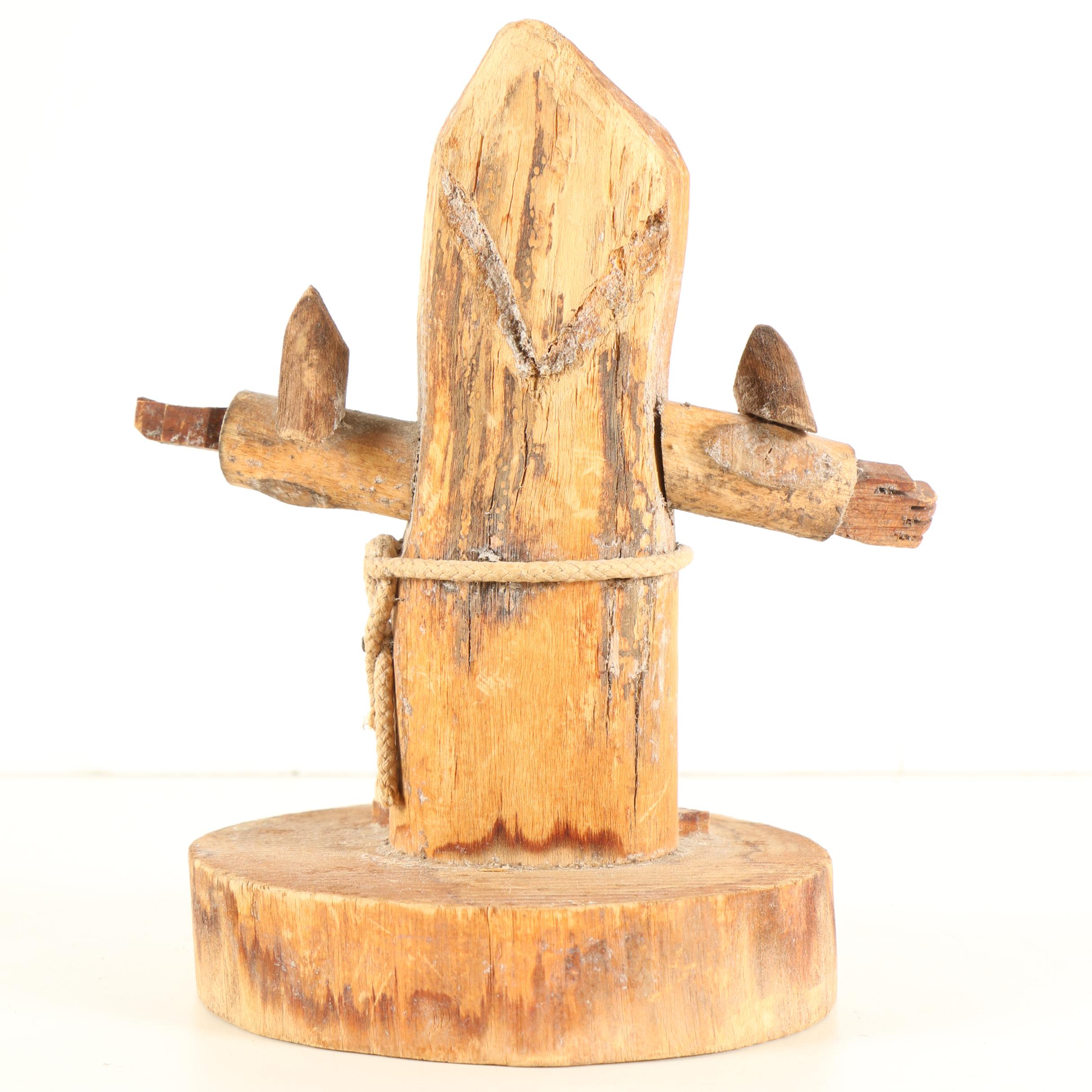 Ben Ortega Carved Wood Sculpture