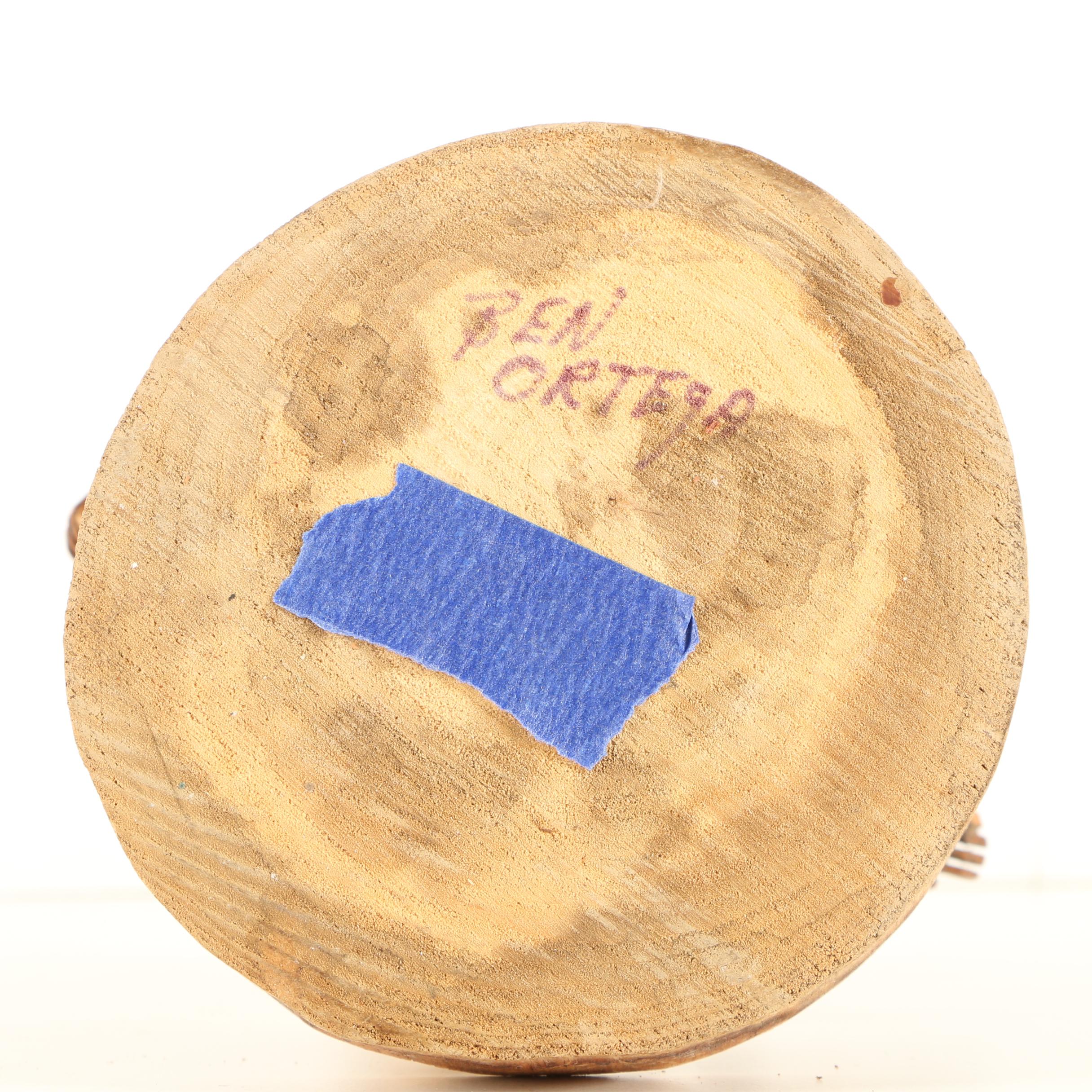 Ben Ortega Carved Wood Sculpture