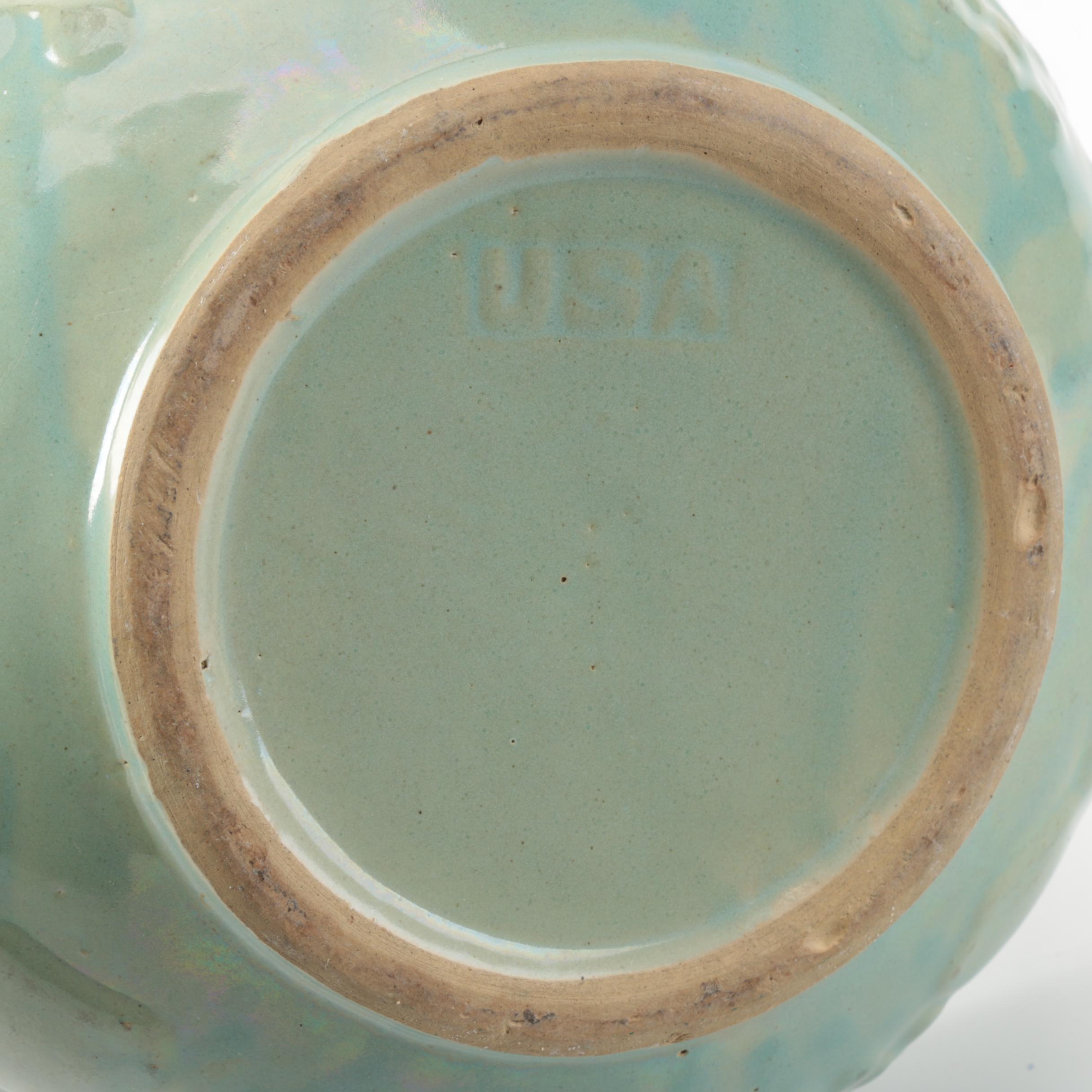 Vintage Wades "Irish Mist" Liqueur Porcelain Bottle and Ceramic Bowl