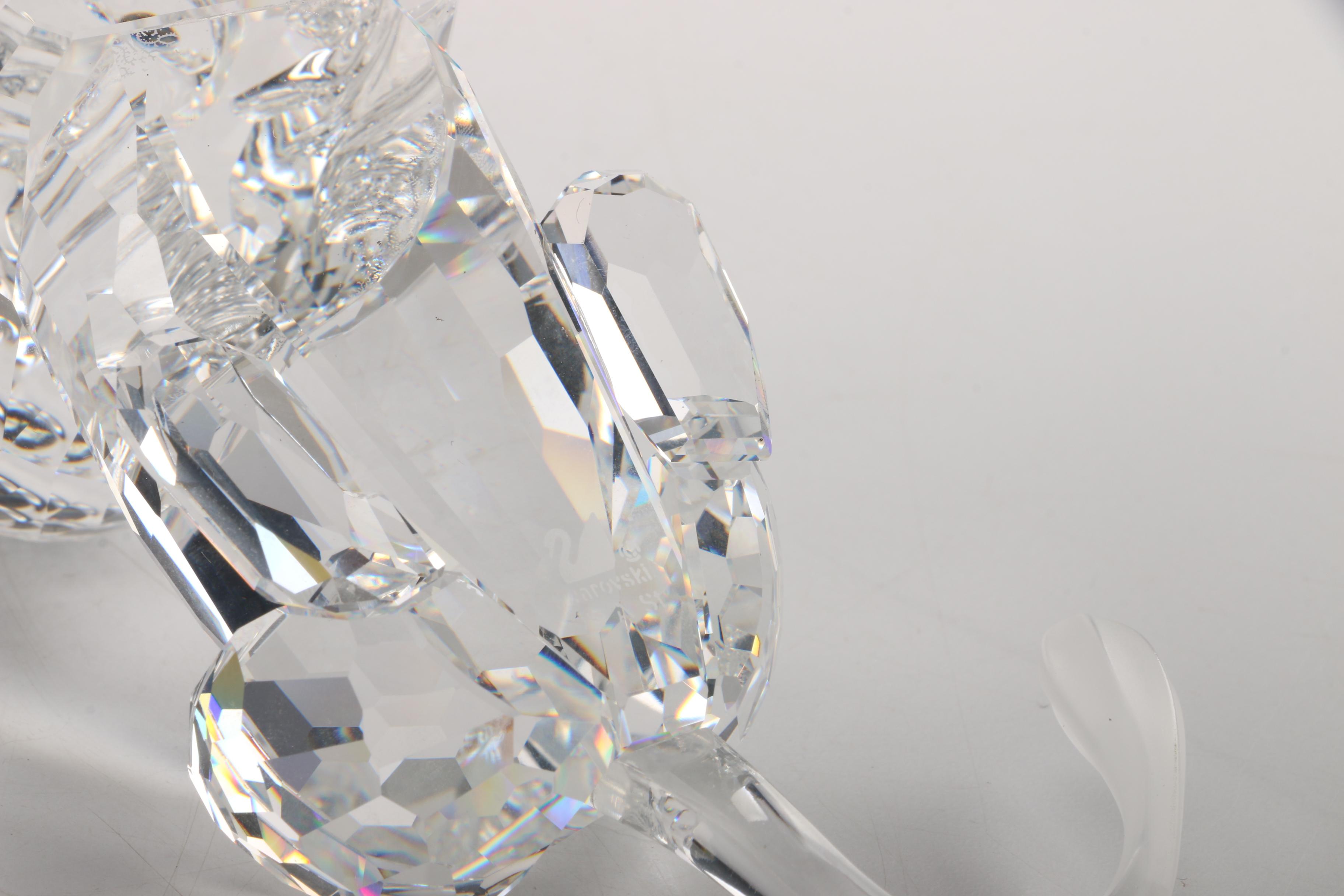 Swarovski 1995 Annual Edition "Inspiration Africa" Crystal Lion Figurine