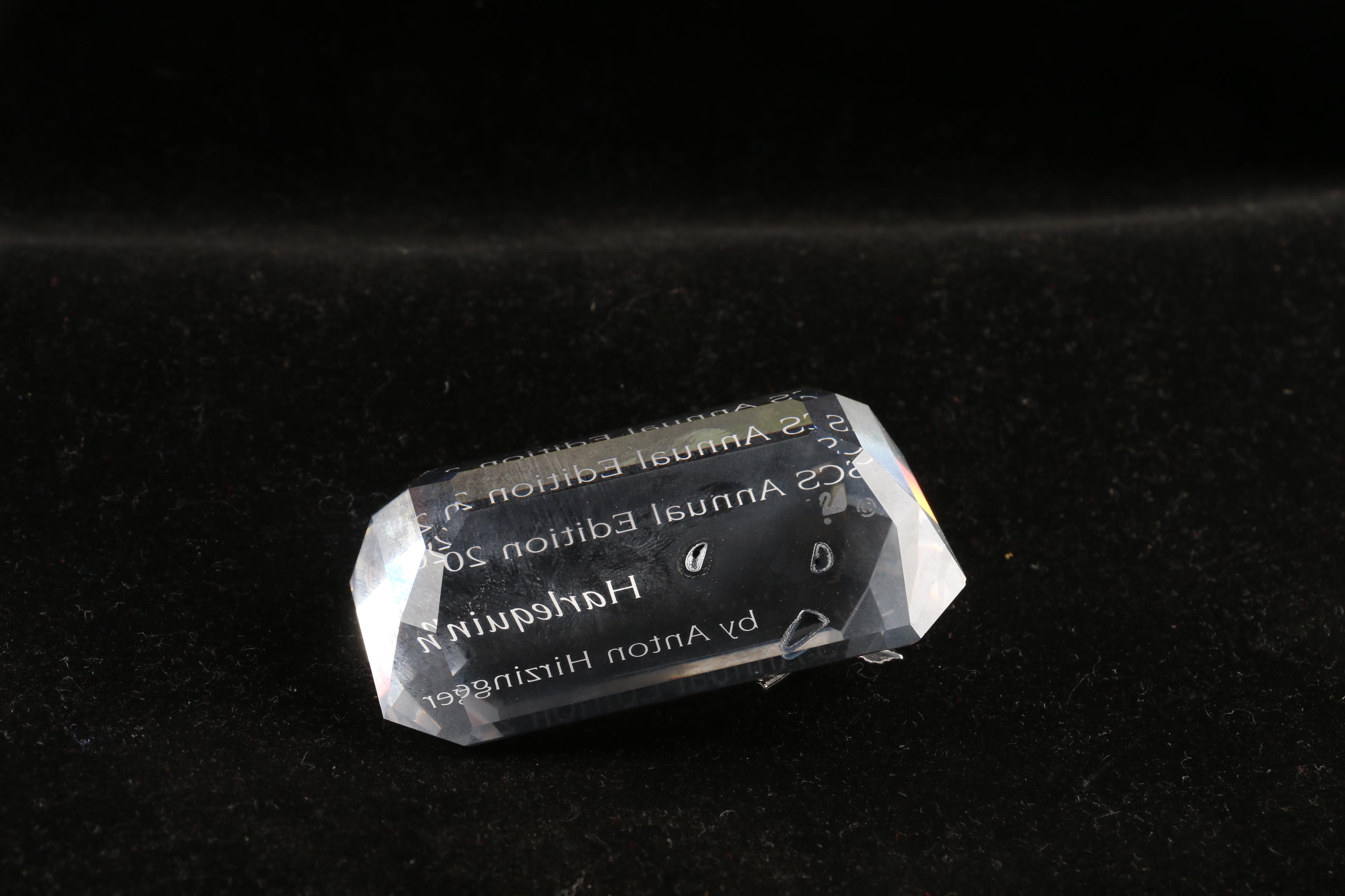 Swarovski 2001 Annual Edition "Harlequin" Crystal Figurine