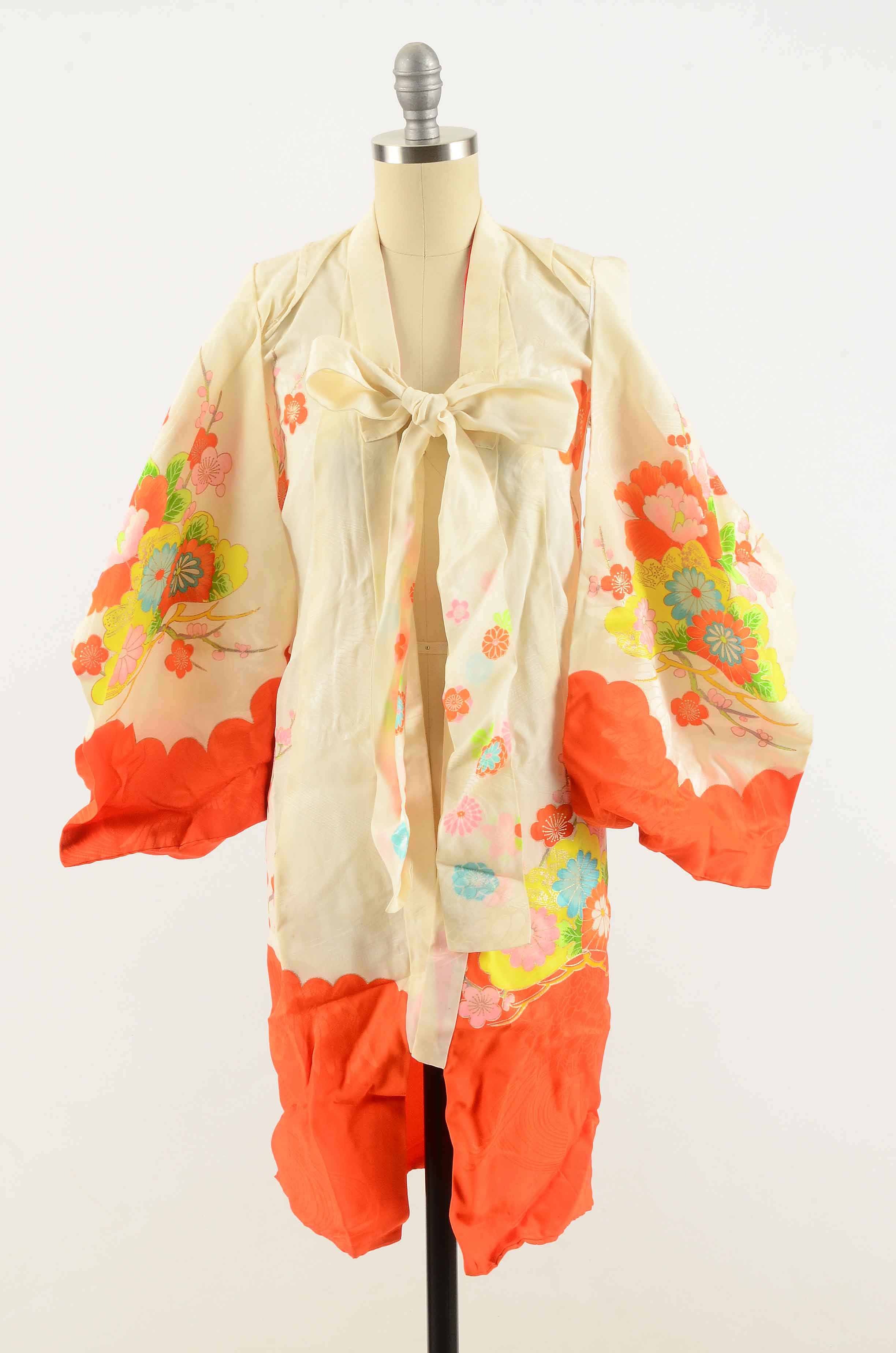 Three Vintage Japanese Kimonos