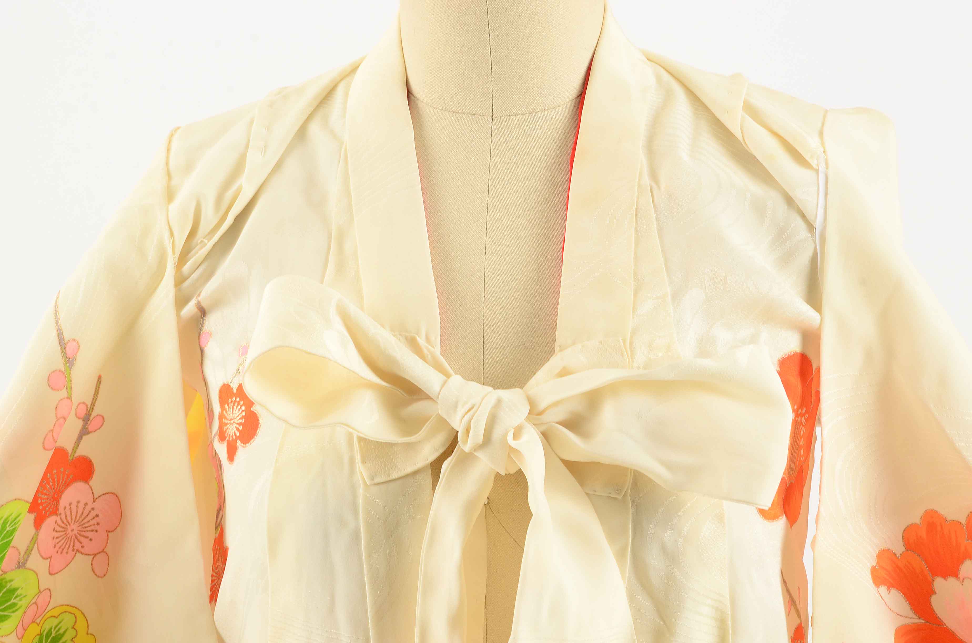 Three Vintage Japanese Kimonos