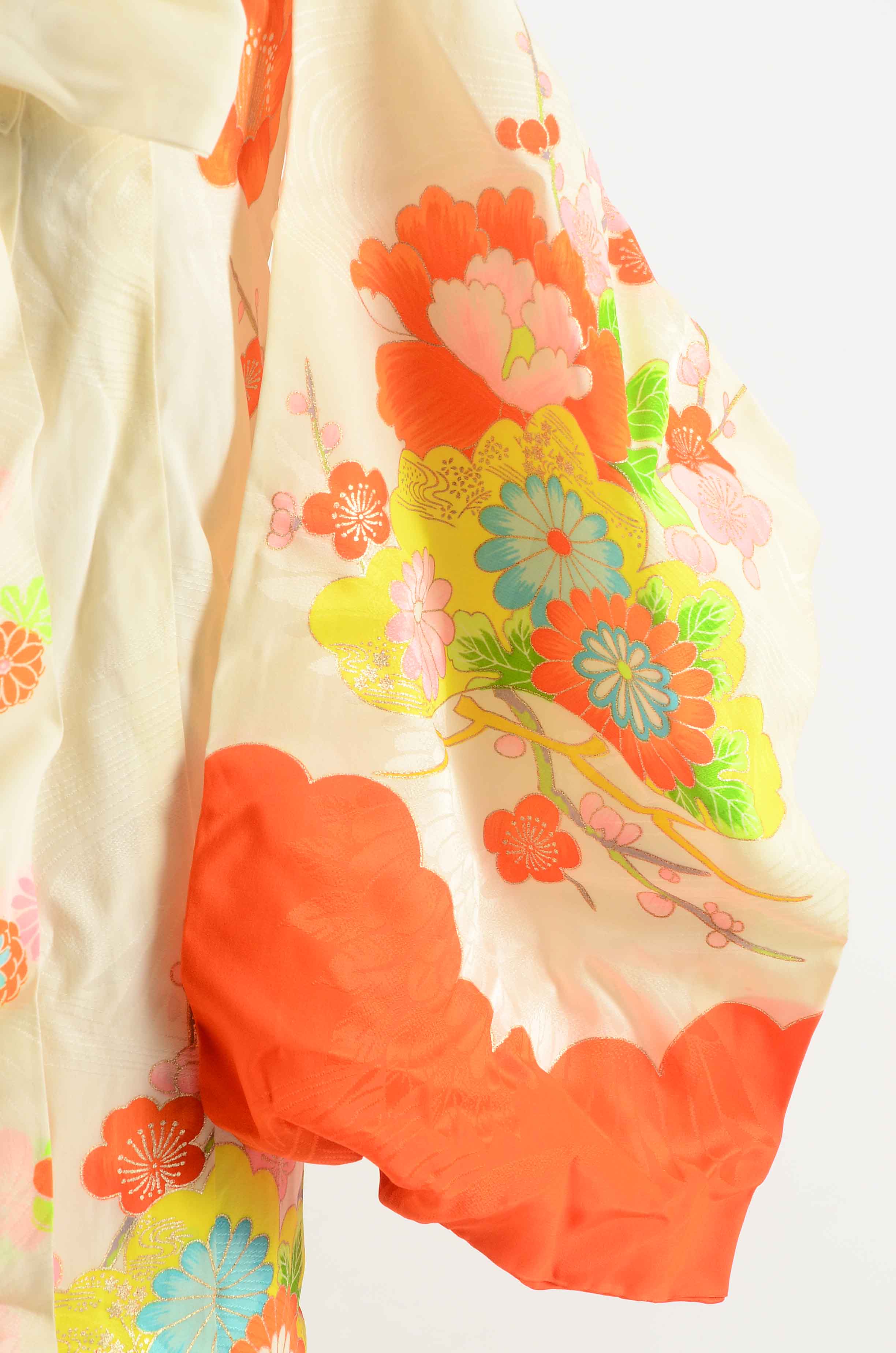 Three Vintage Japanese Kimonos