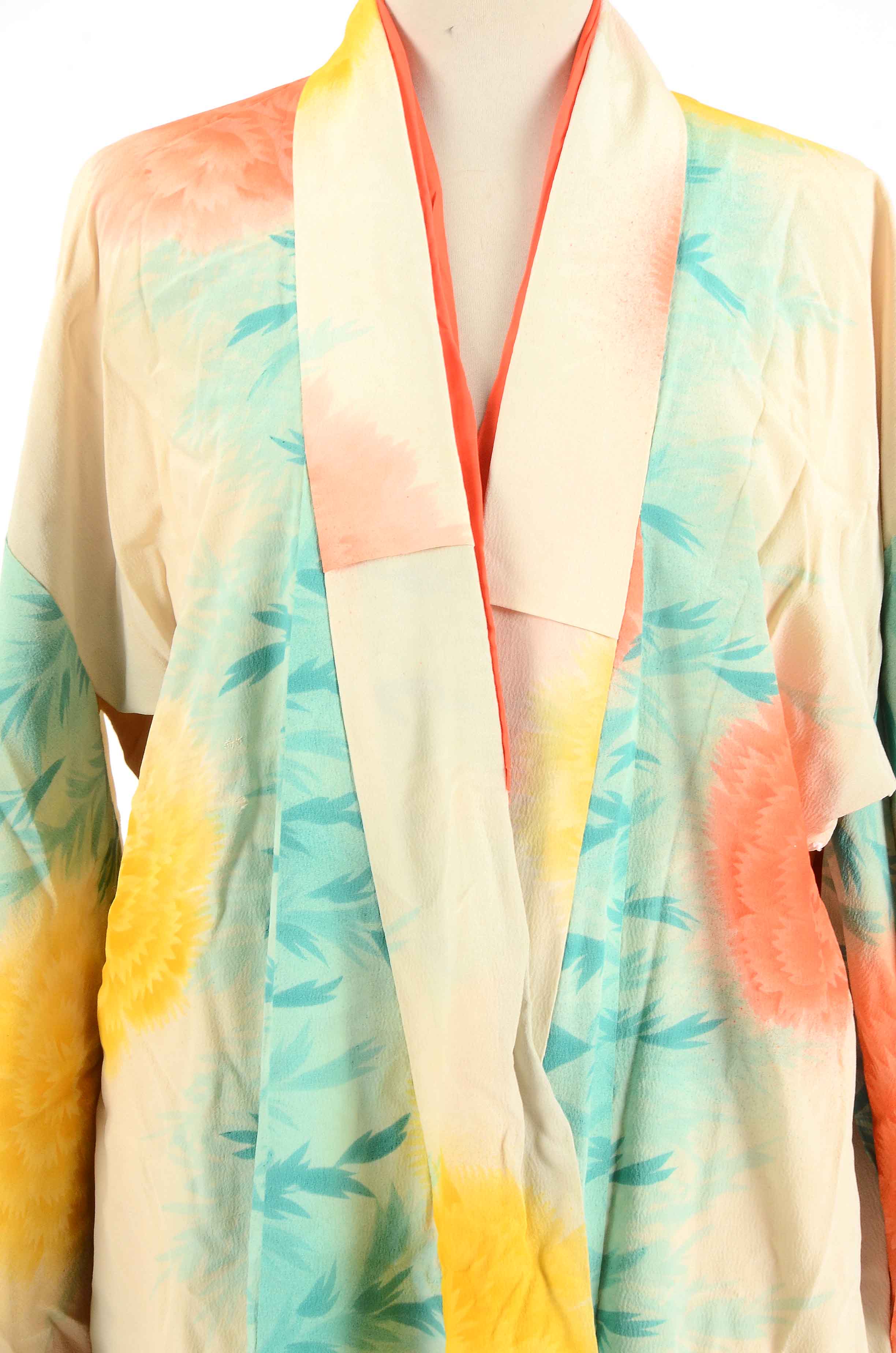 Three Vintage Japanese Kimonos