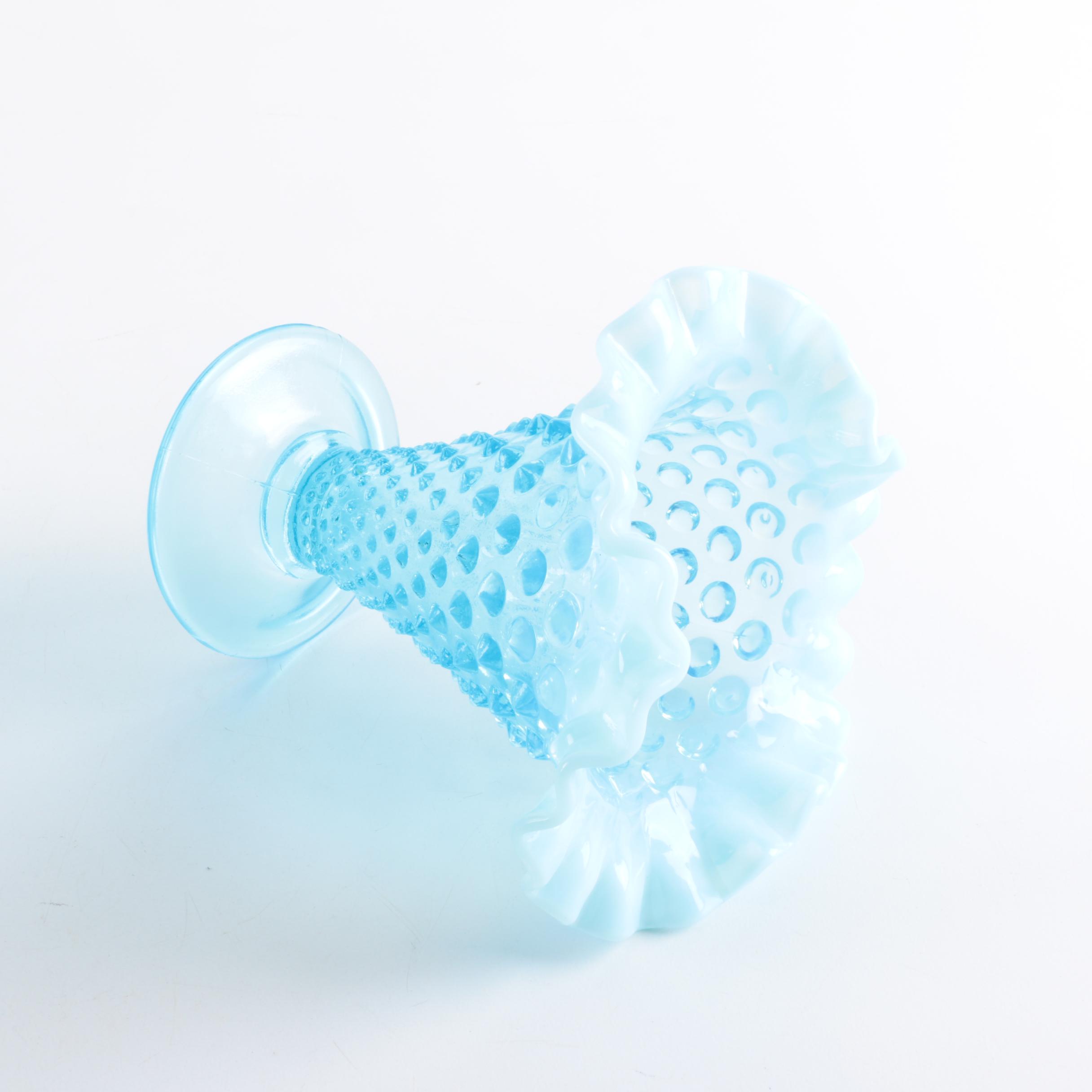 Hobnail and Glass Vases and Bowls